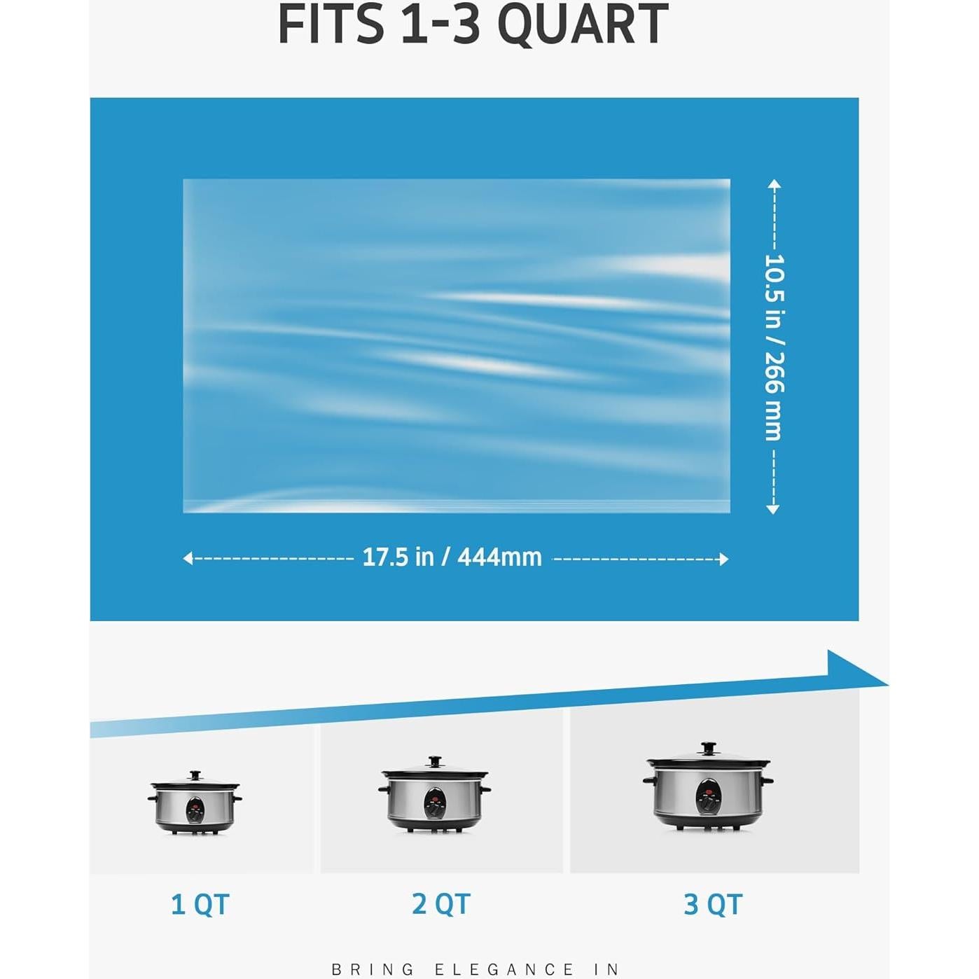 Forros Desechables Syntus para Olla de Cocción Lenta 20 Pzs