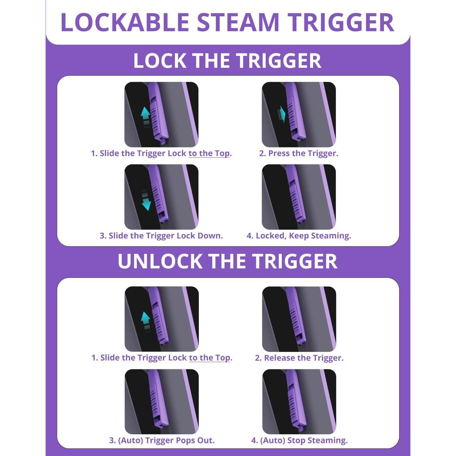 Limpiador de Vapor de Mano awasky GB-H120 - 750ml, 1200W