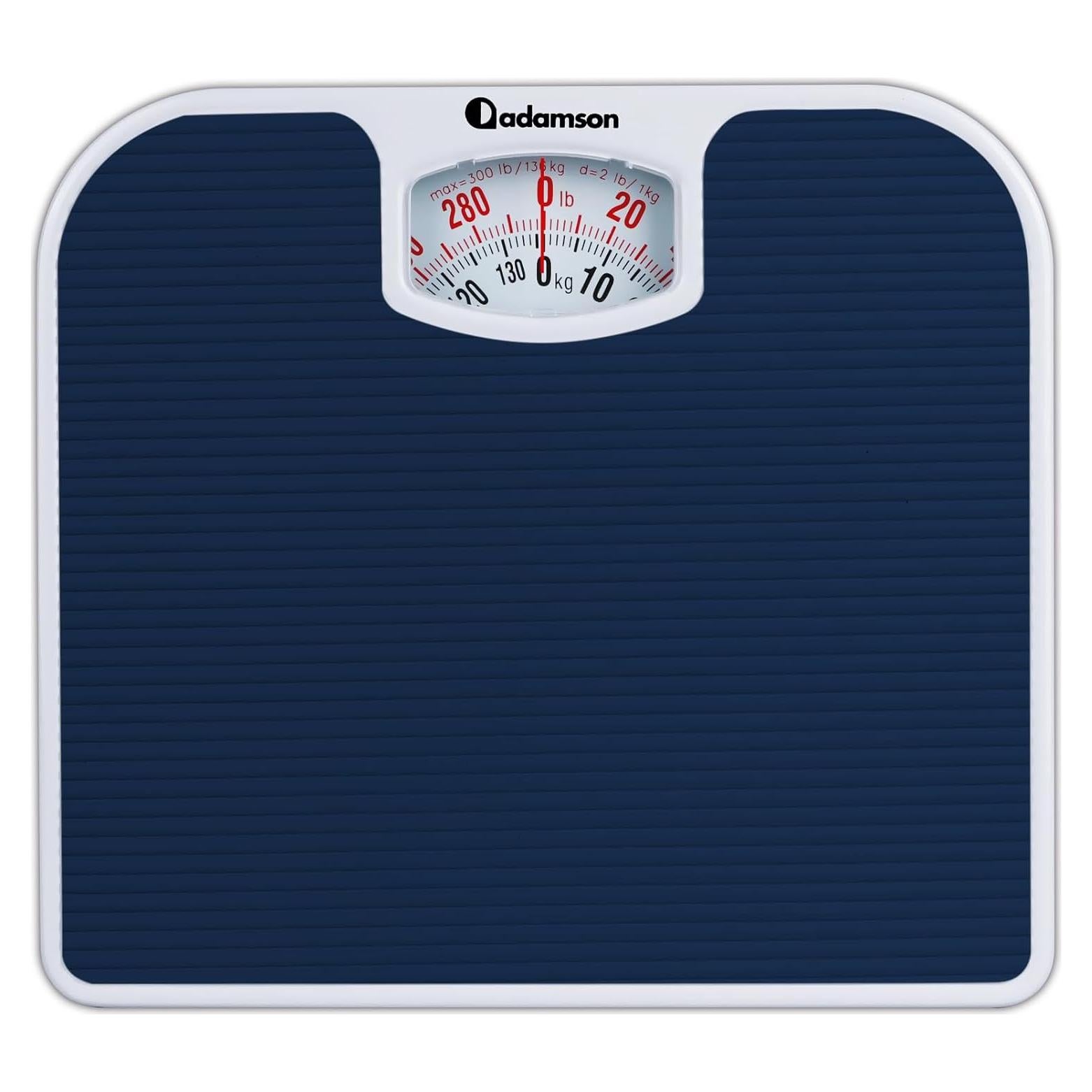 Báscula Analógica Adamson A21 - Hasta 136 KG - Antideslizante