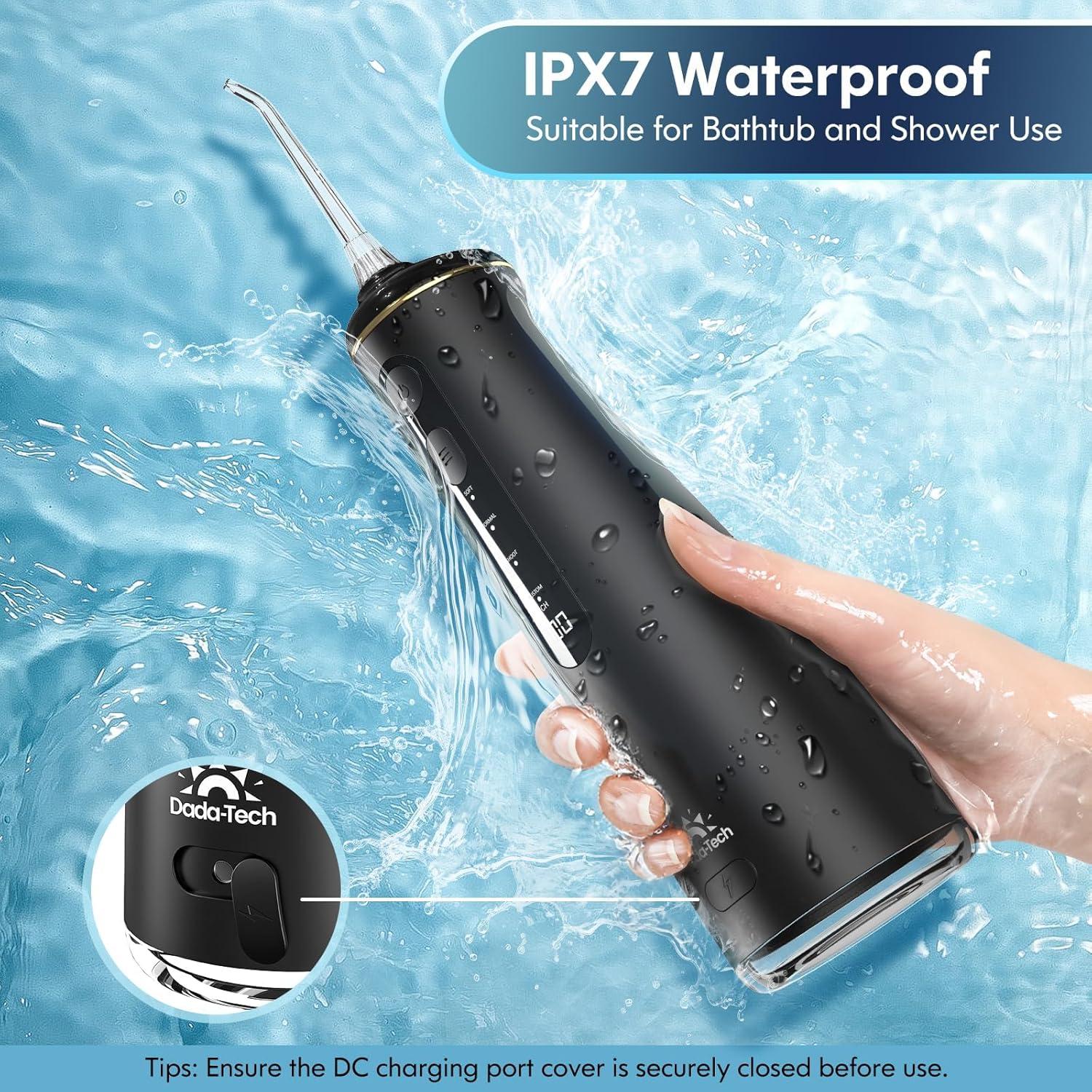 Hilo Dental a Presión Dada-Tech Inalámbrico 300ml 8 Modos