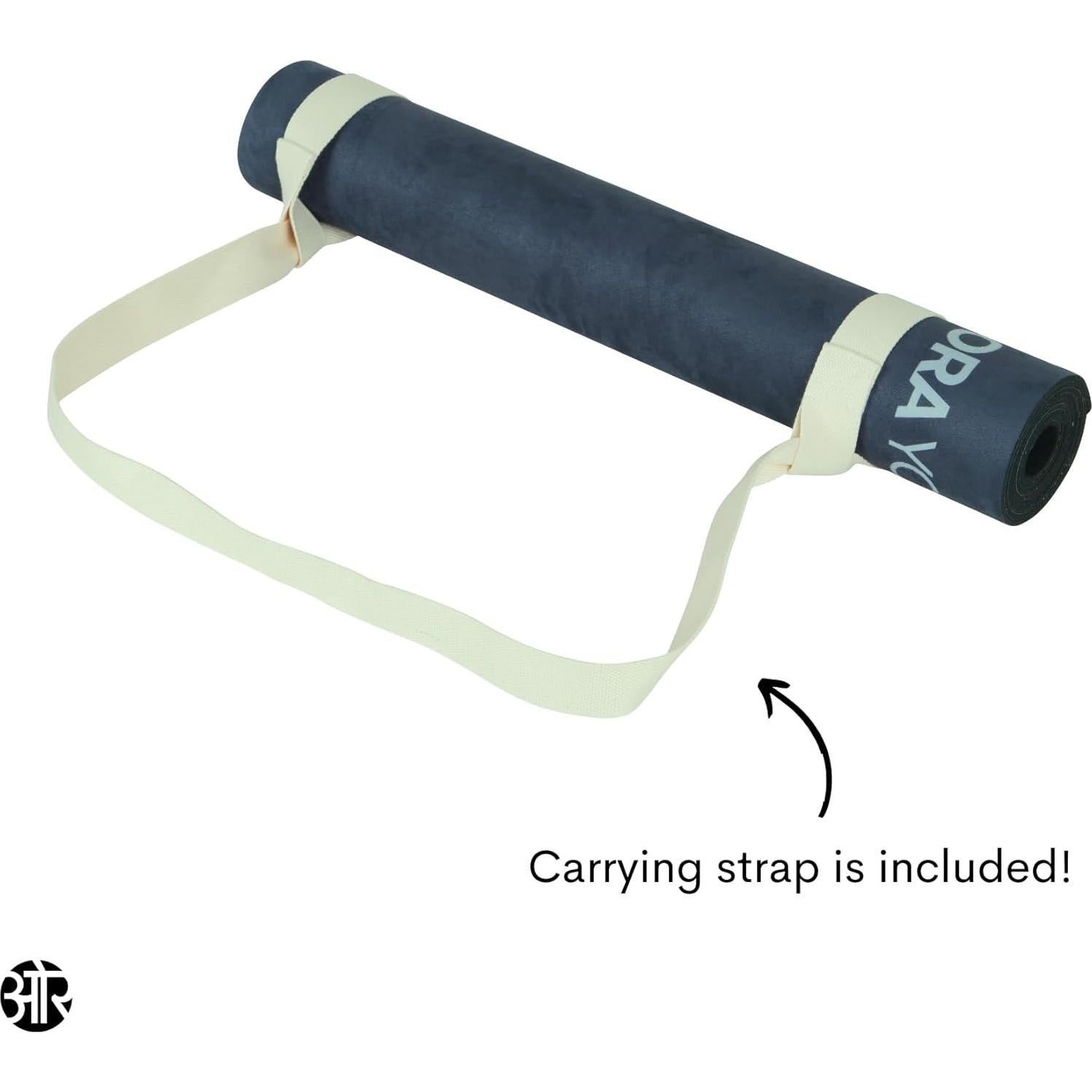 Alfombrilla de Ejercicio ORA YOGA Bruma Azul 3mm Antideslizante