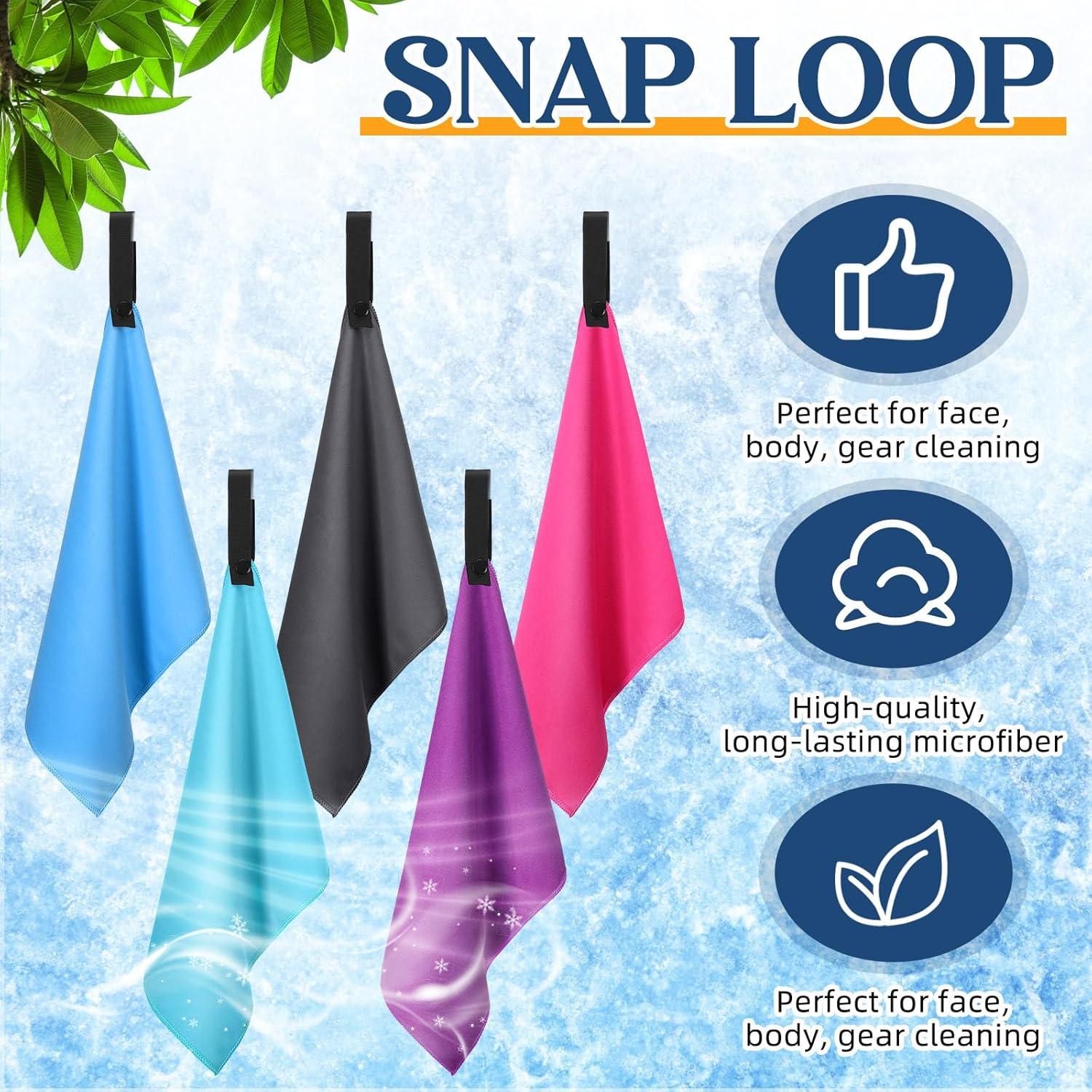 Toallas de Microfibra SmoothNovelty 10 Pzs 32x25 cm Secado Rápido