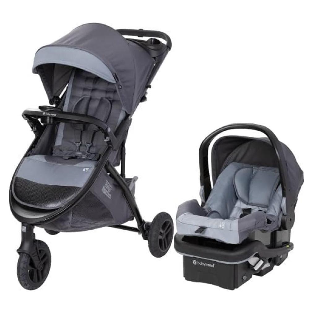 Sistema de Viaje Cochecito Todo Terreno Baby Trend Tango 3 Gris