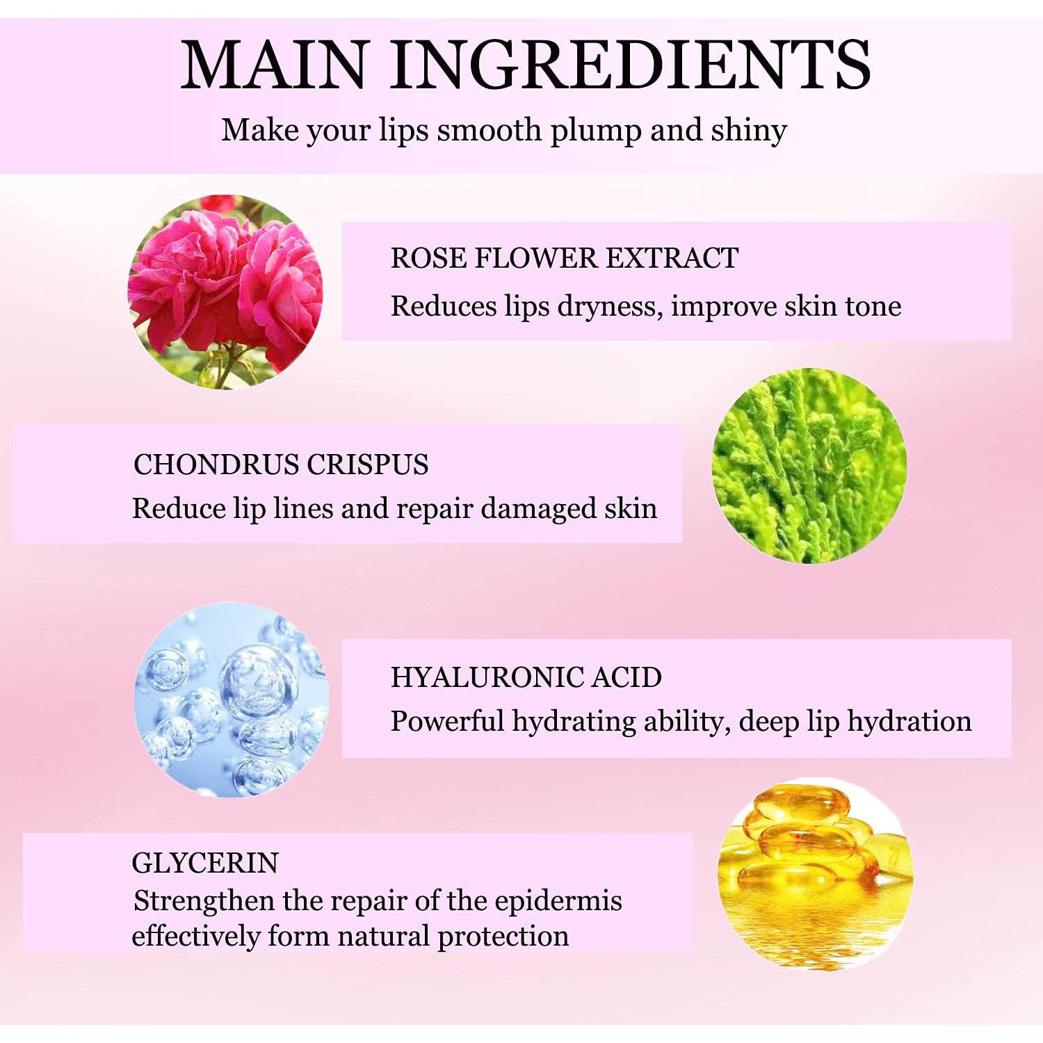 30 Pares de Mascarillas Labiales y Parches para Ojos Eakroo