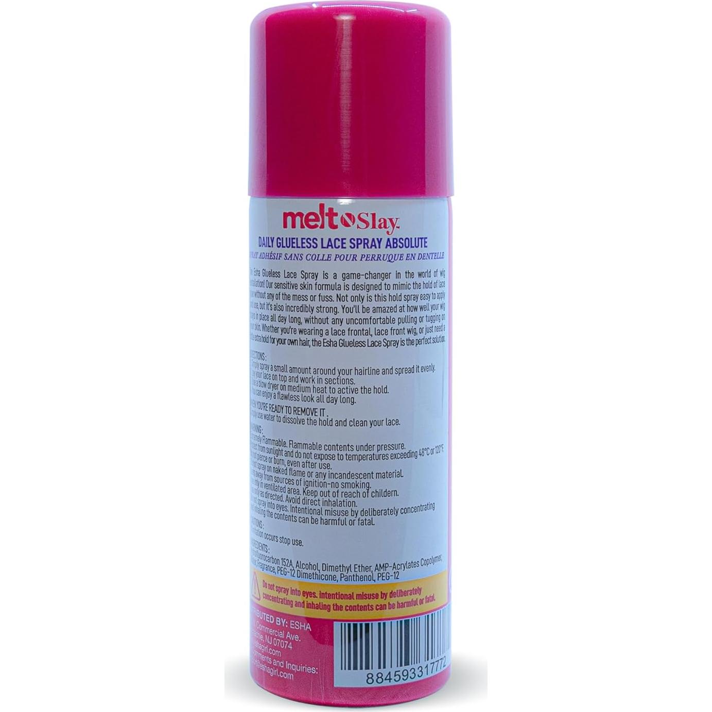 Spray de Encaje Sin Pegamento Esha Melt N Slay 80ML