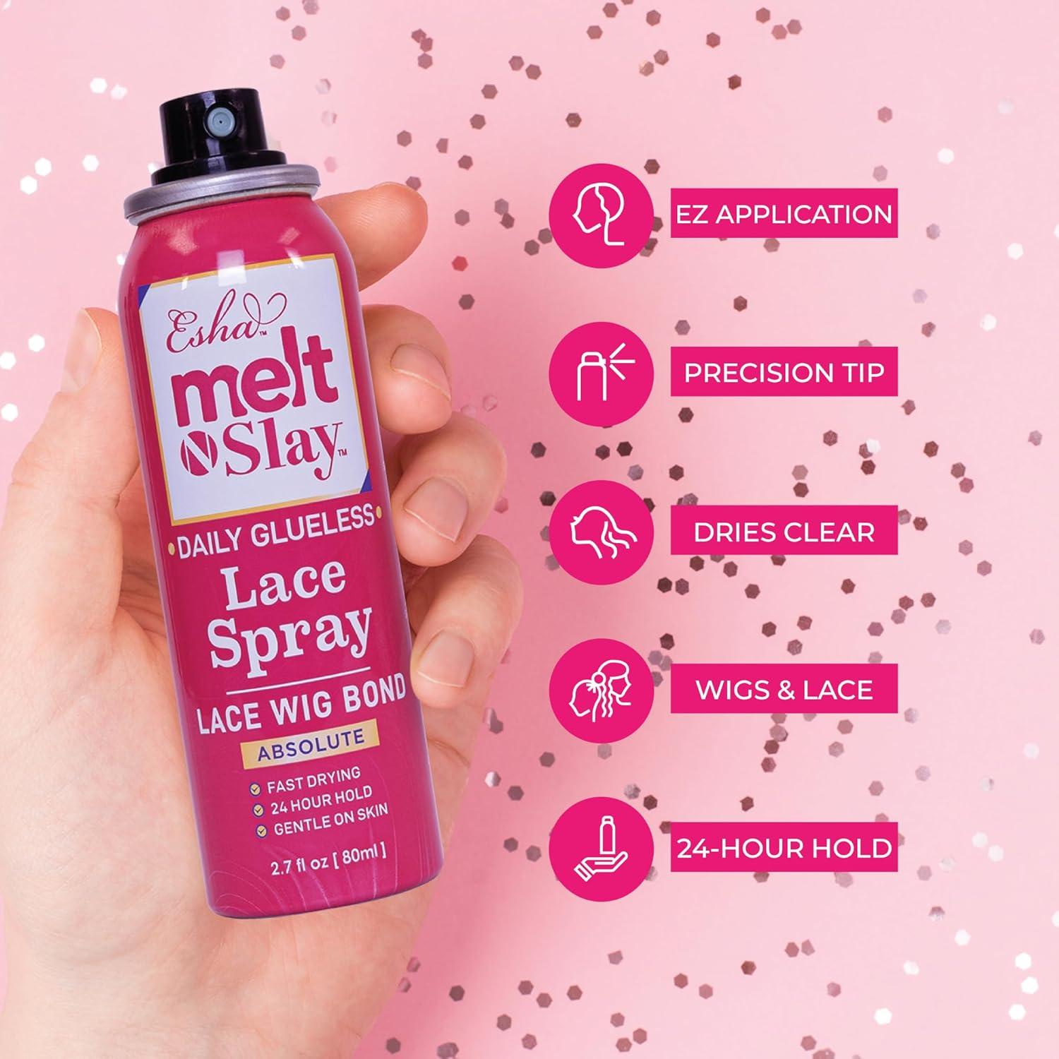 Spray de Encaje Sin Pegamento Esha Melt N Slay 80ML