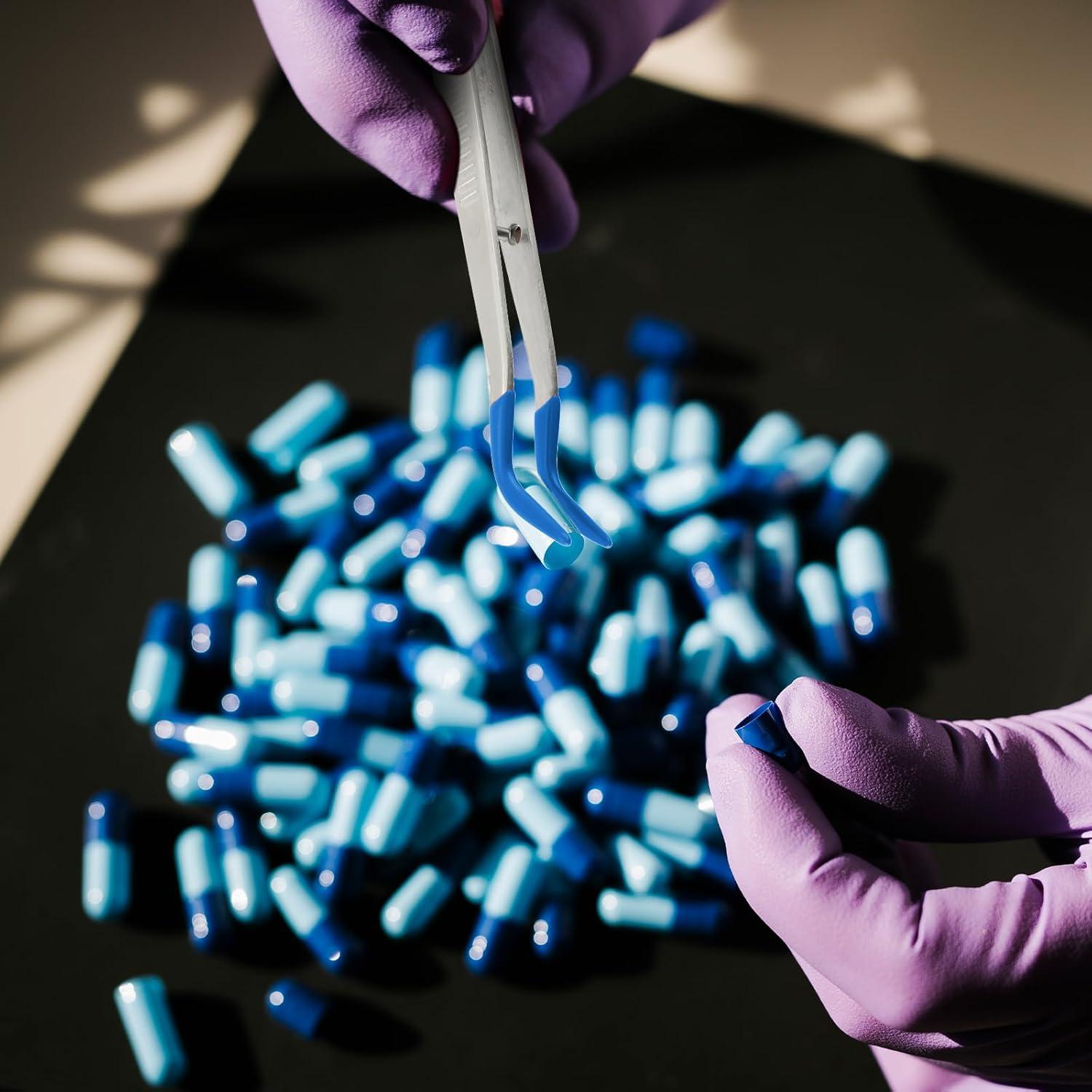 Juego de 2 Pinzas de Acero Inoxidable con Puntas de Goma - Honoson