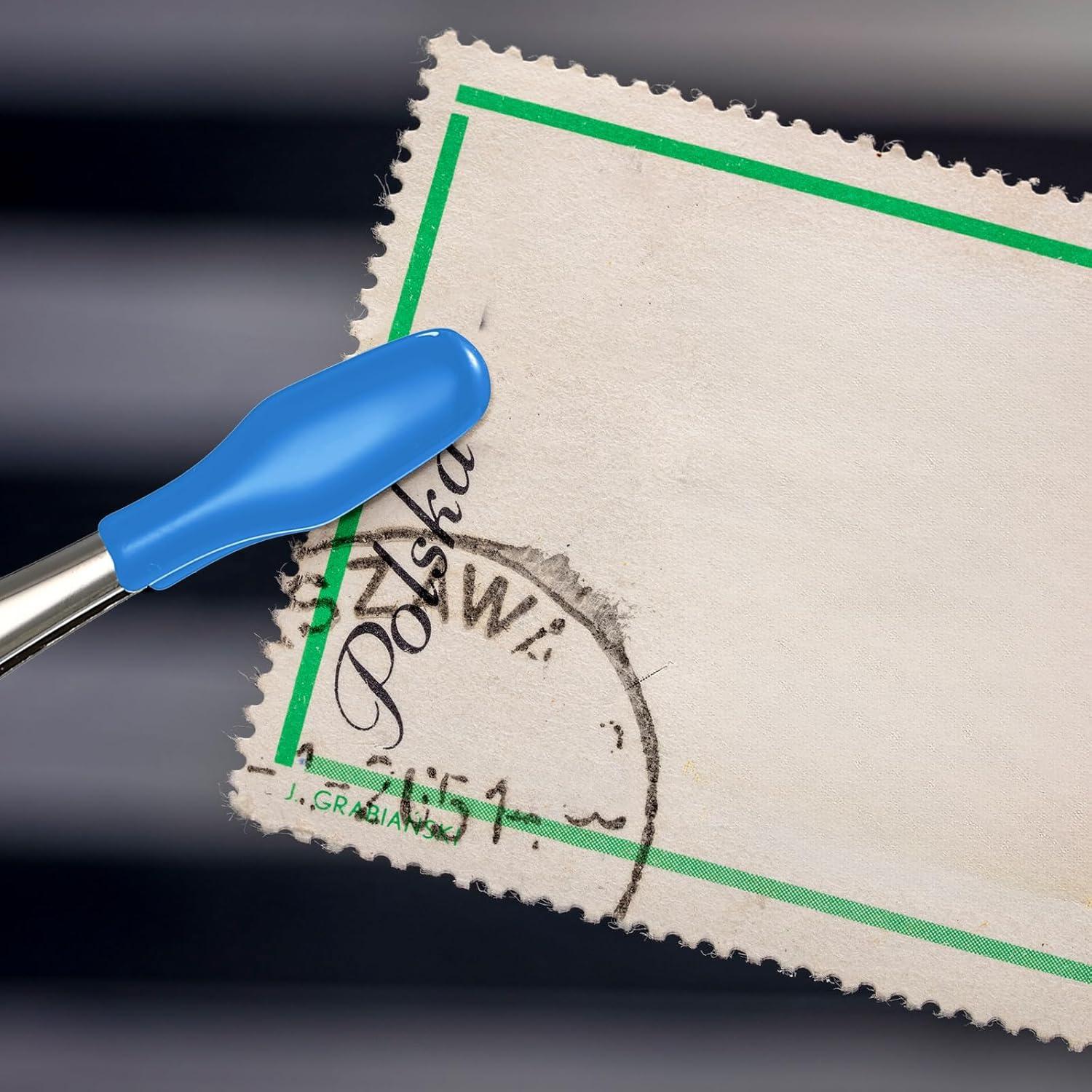 Juego de 2 Pinzas de Acero Inoxidable con Puntas de Goma - Honoson