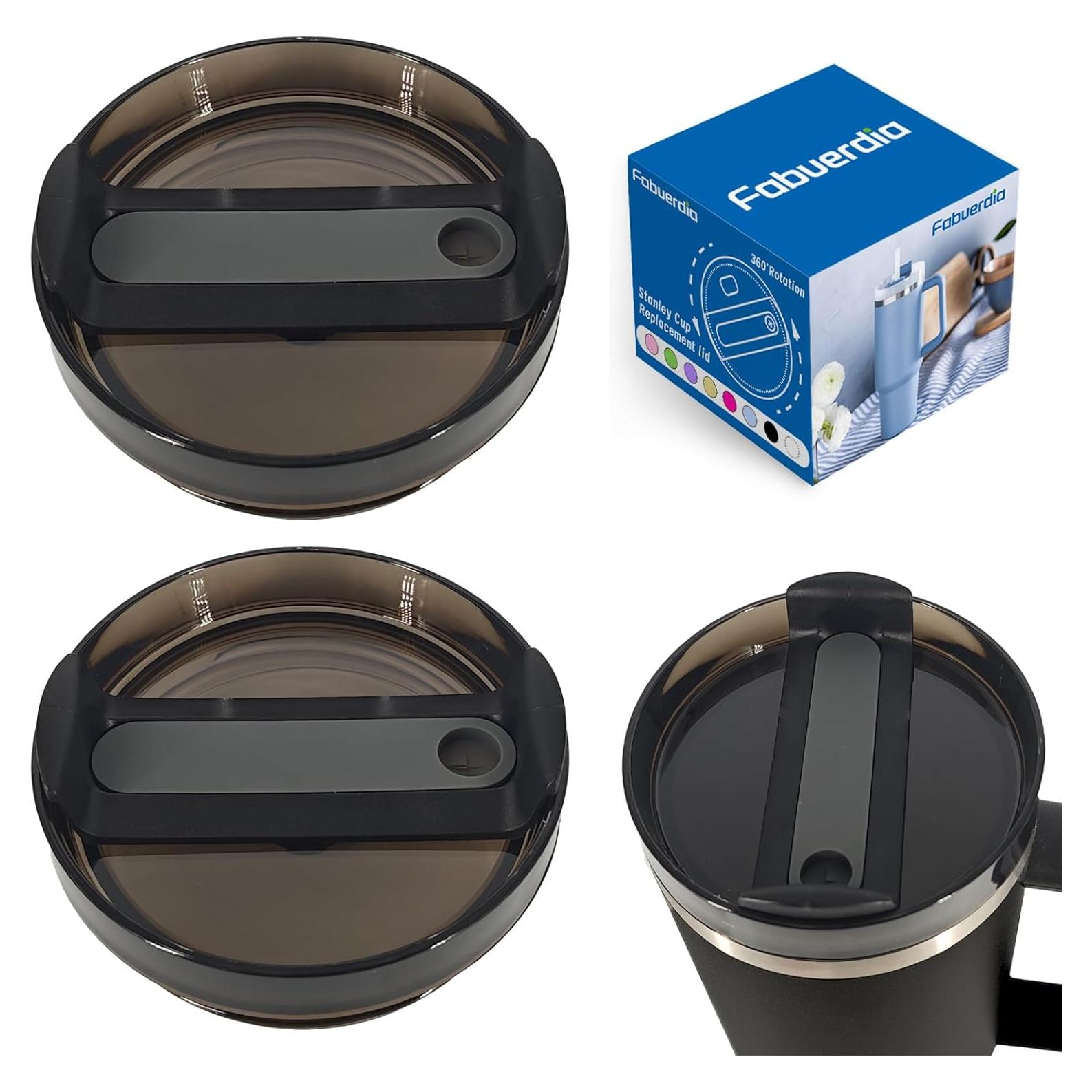 Tapa de Reemplazo para Vaso Stanley 40 OZ Fabuerdia - 2 Piezas