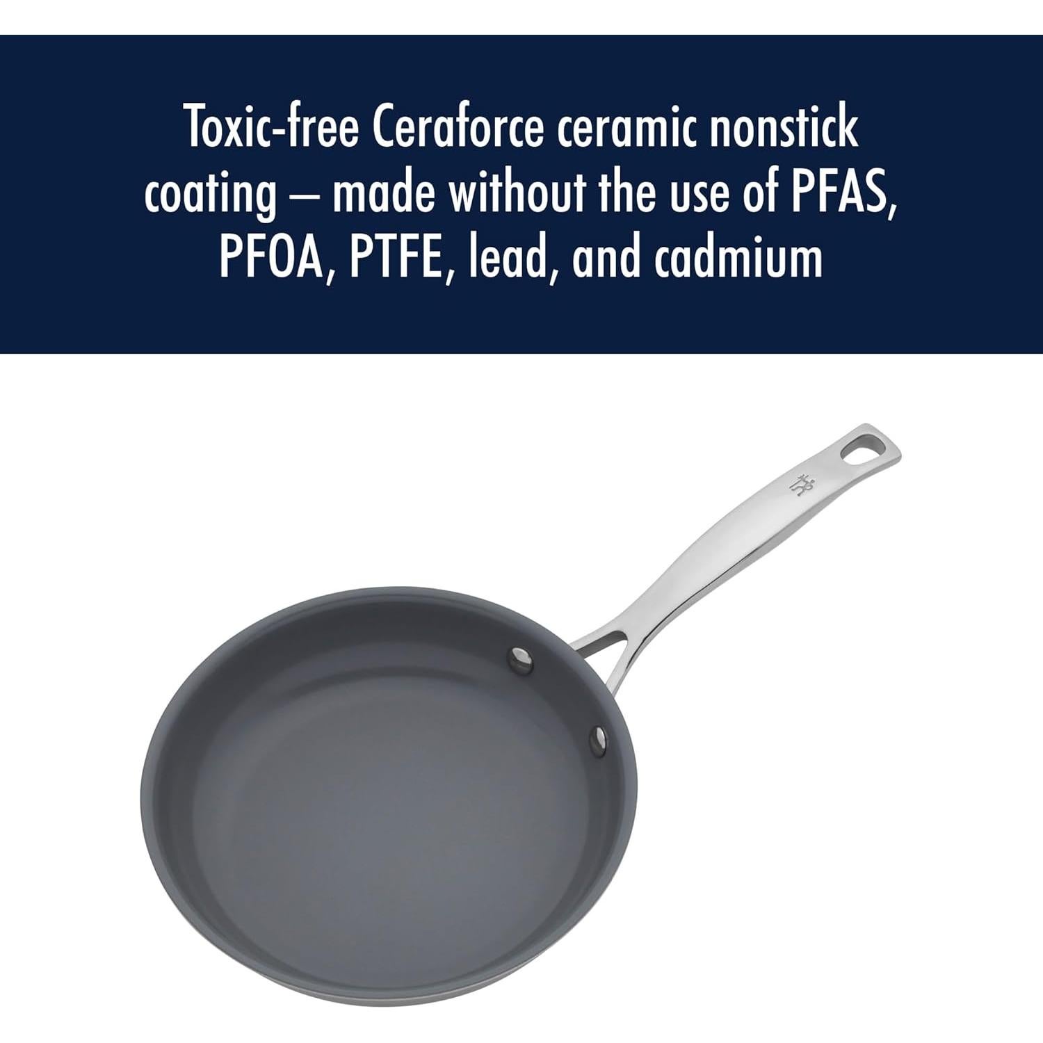 Sartén HENCKELS Clad H3 20 cm Cerámica Antiadherente Inducción