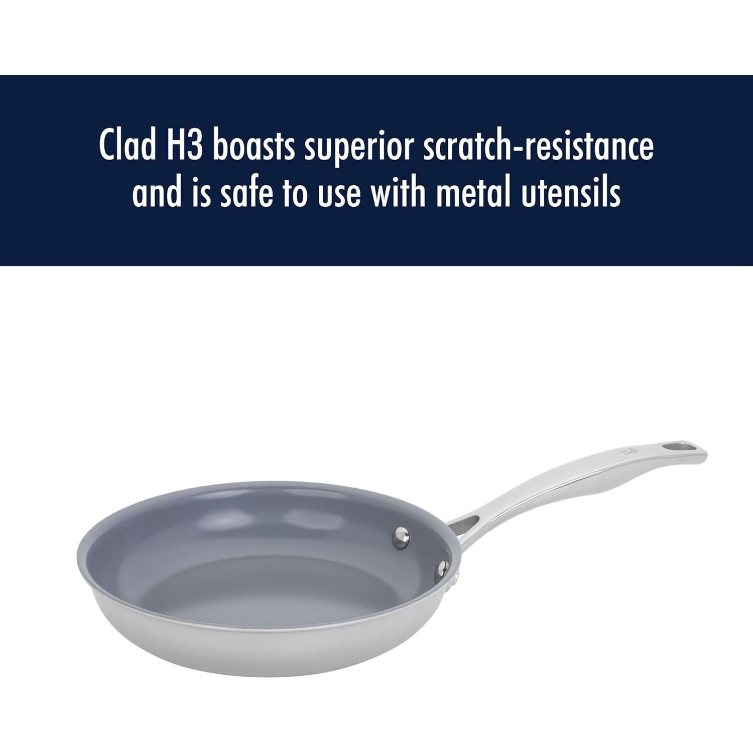 Sartén HENCKELS Clad H3 20 cm Cerámica Antiadherente Inducción