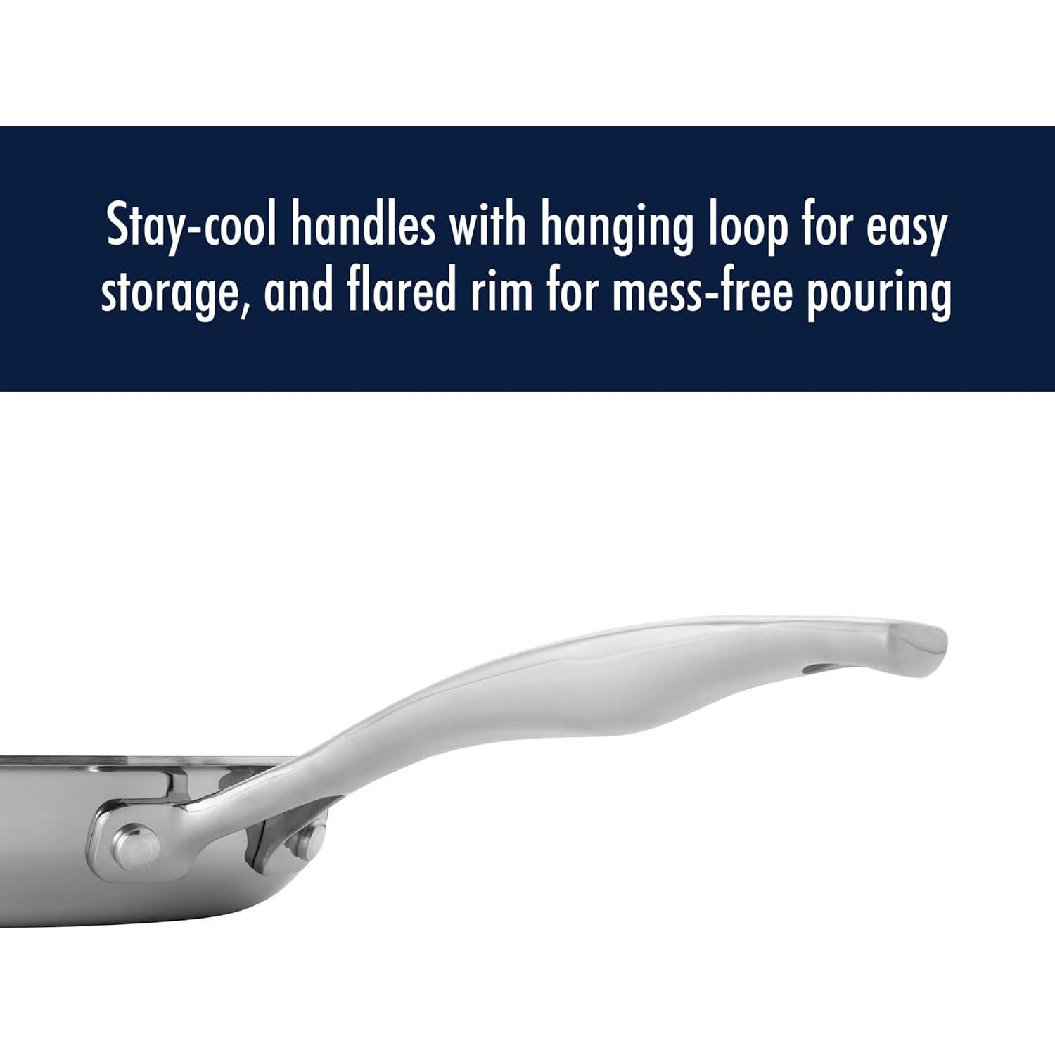 Sartén HENCKELS Clad H3 20 cm Cerámica Antiadherente Inducción