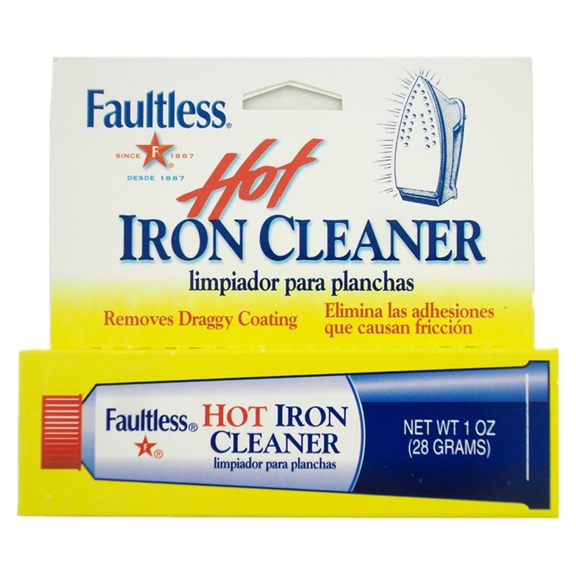 Limpiador de Plancha Caliente Faultless 28 Gramos