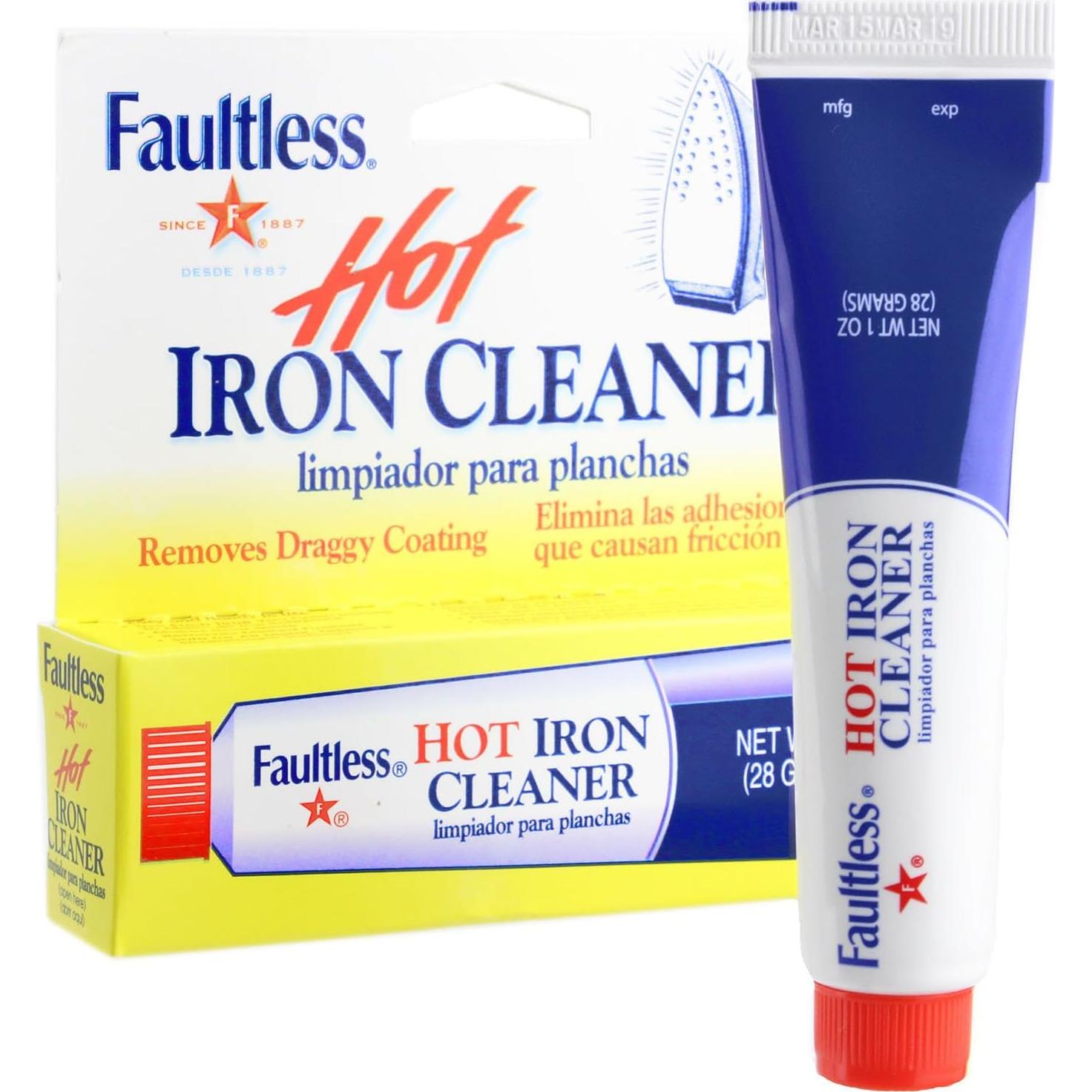 Limpiador de Plancha Caliente Faultless 28 Gramos