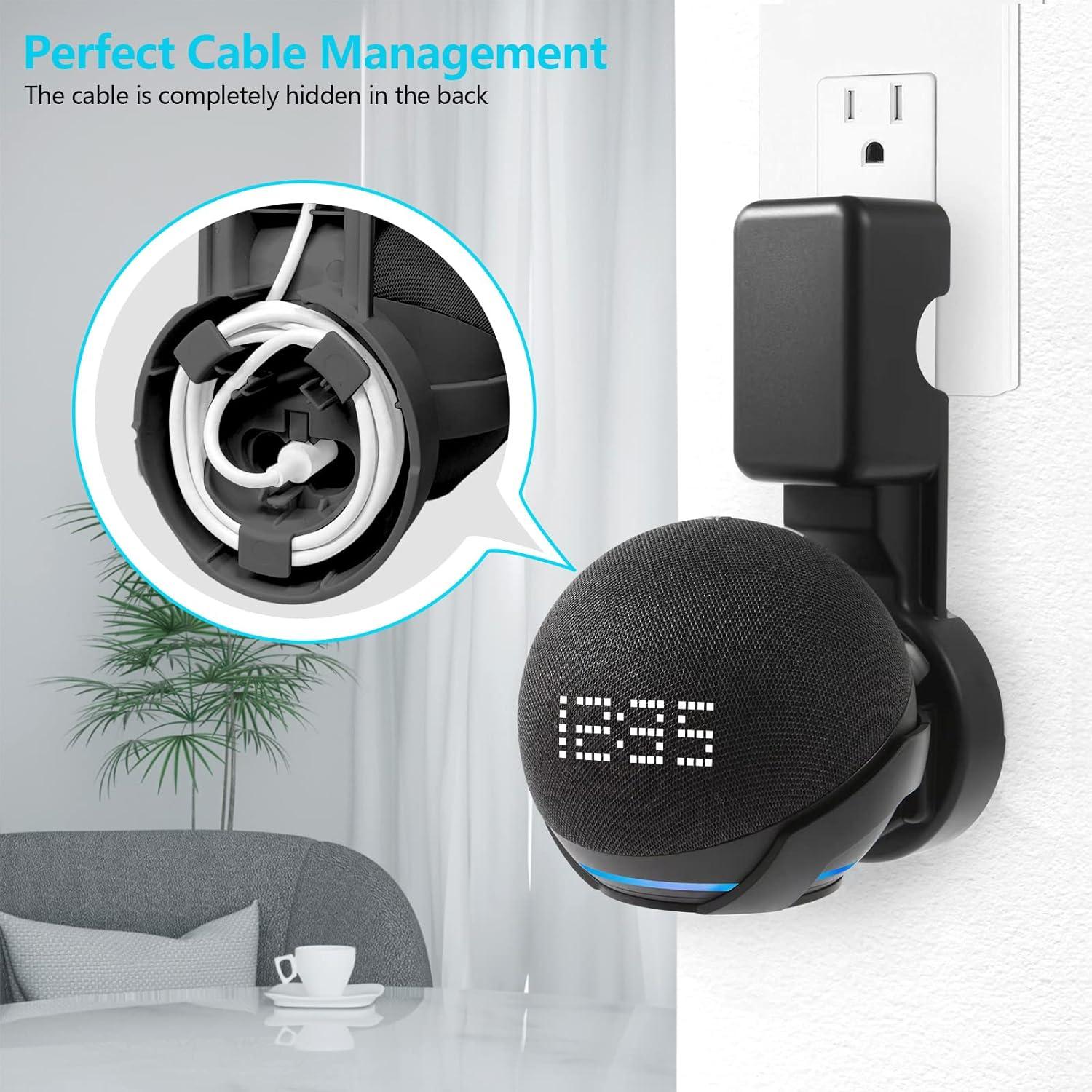 Soporte de Montaje en Pared ZUOLACO para Echo Dot 4ta y 5ta Gen