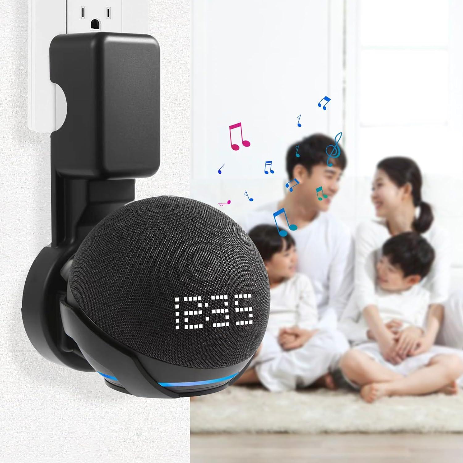 Soporte de Montaje en Pared ZUOLACO para Echo Dot 4ta y 5ta Gen