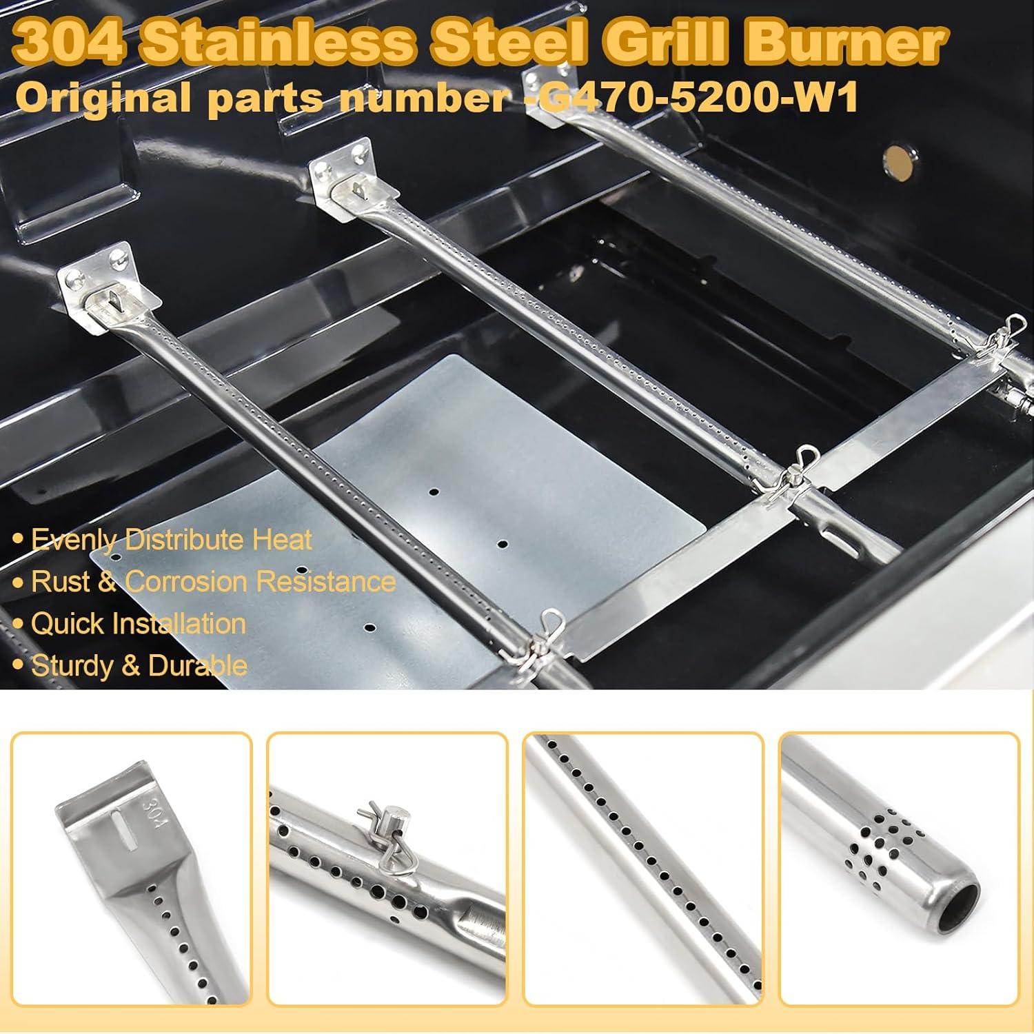 Piezas de Repuesto Parrilla Aibabcue 4 Quemadores Charbroil