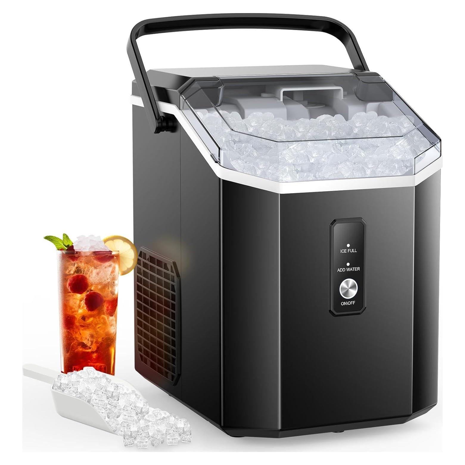 Máquina de Hielo Nugget Joy Pebble Z5815NA 15kg/día Portátil