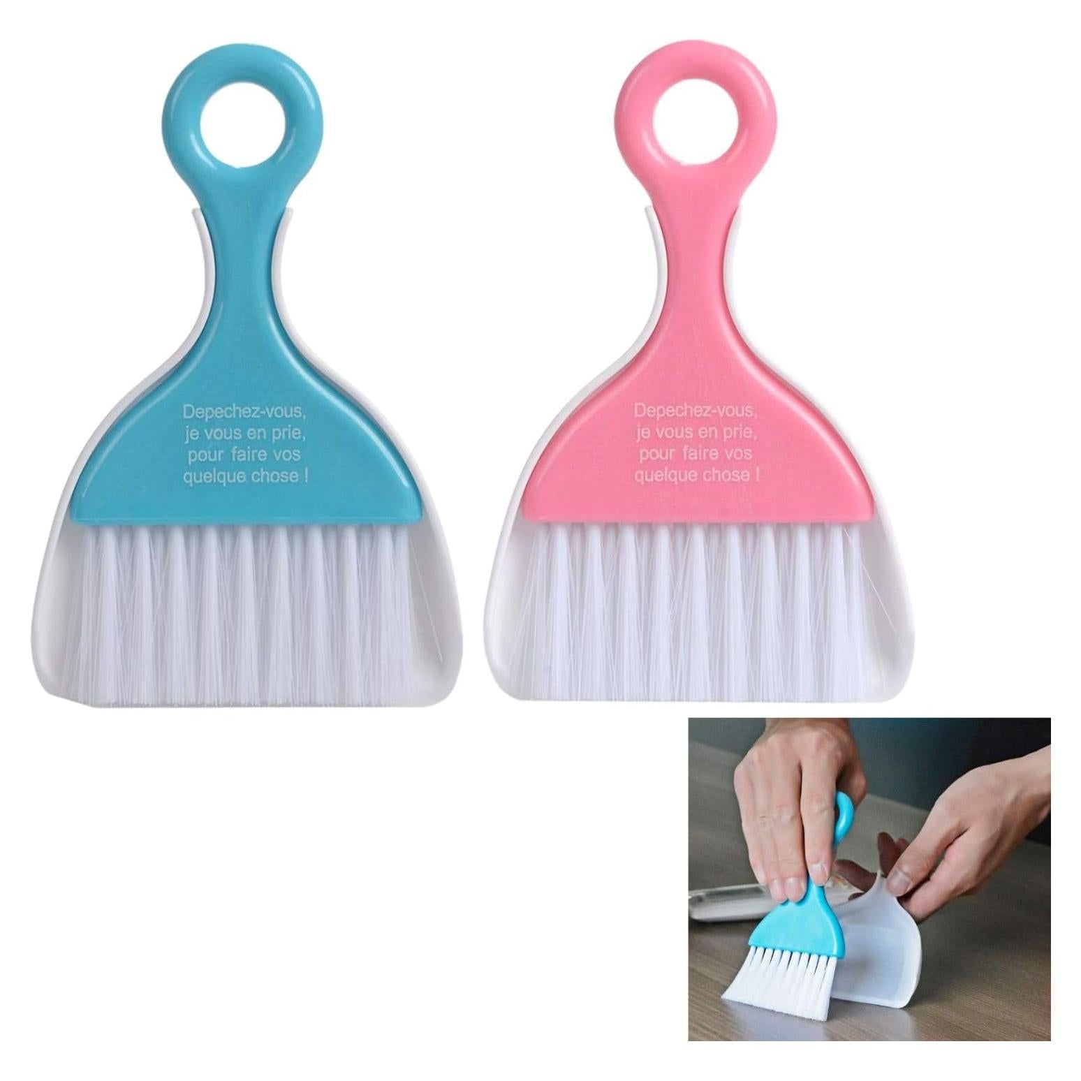 Juego de Mini Recogedor y Cepillo Saim 2 Piezas Multicolor