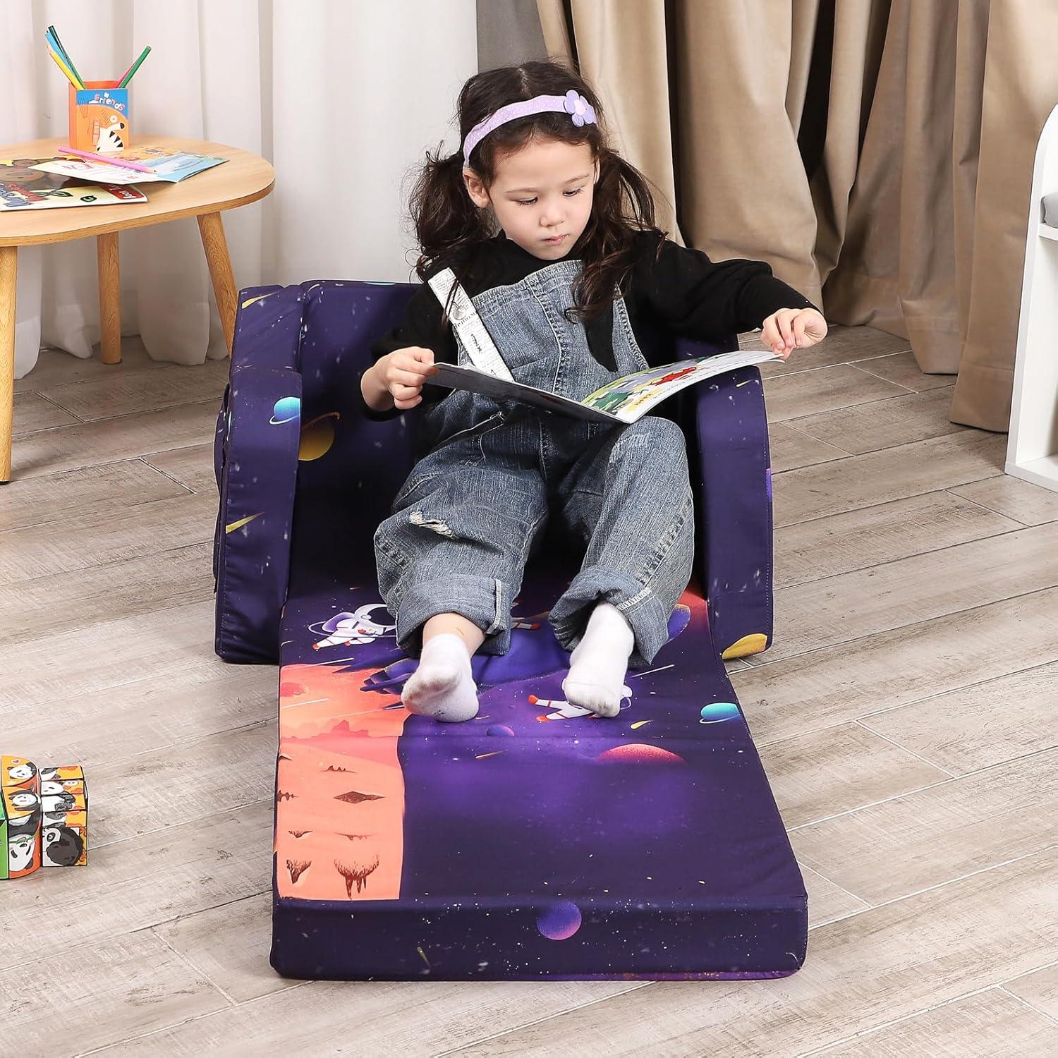 Sofá Infantil Convertible MOMCAYWEX Astronauta 60x43cm