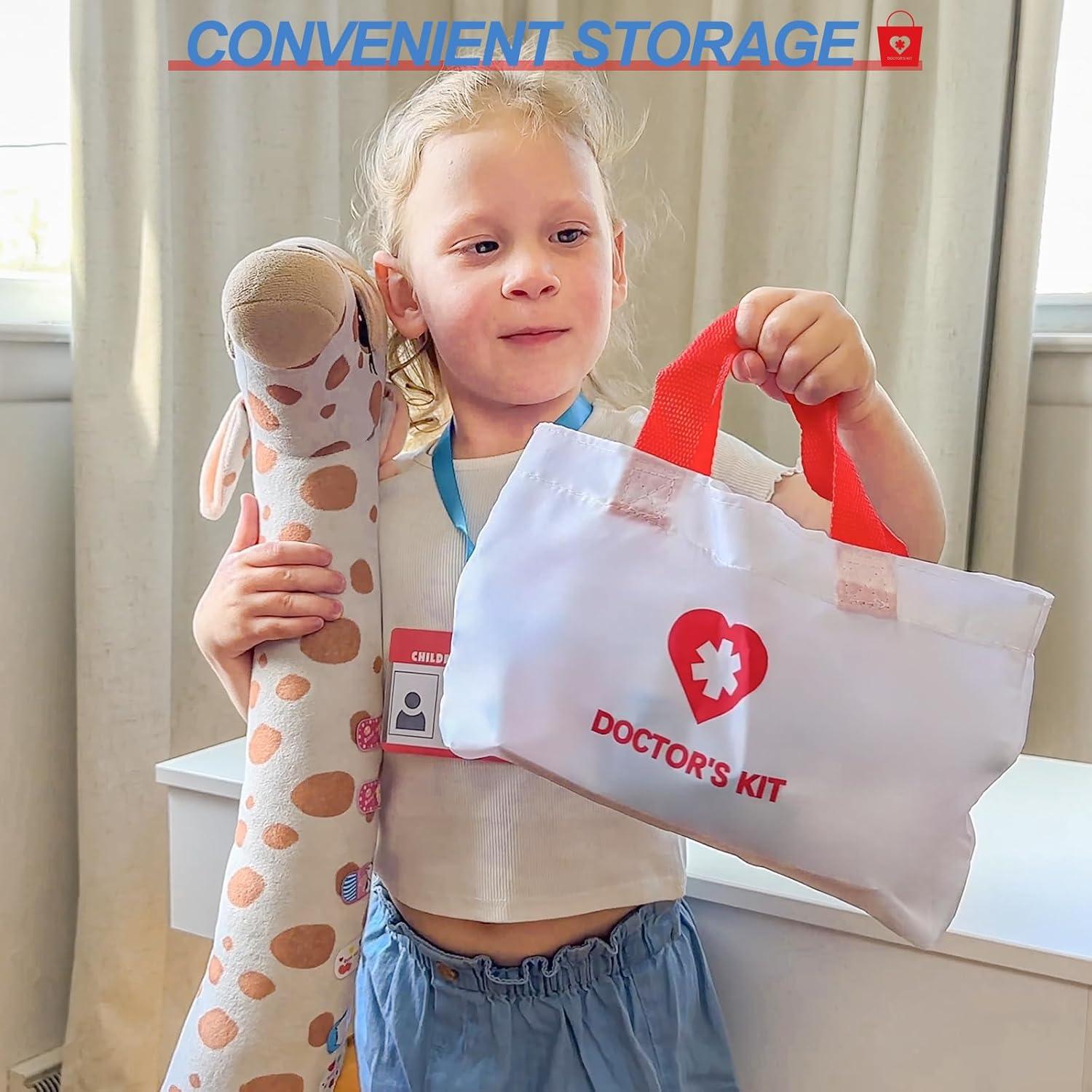 Kit Médico de Doctor Liberry para Niños 3-5 Años, 20 Piezas