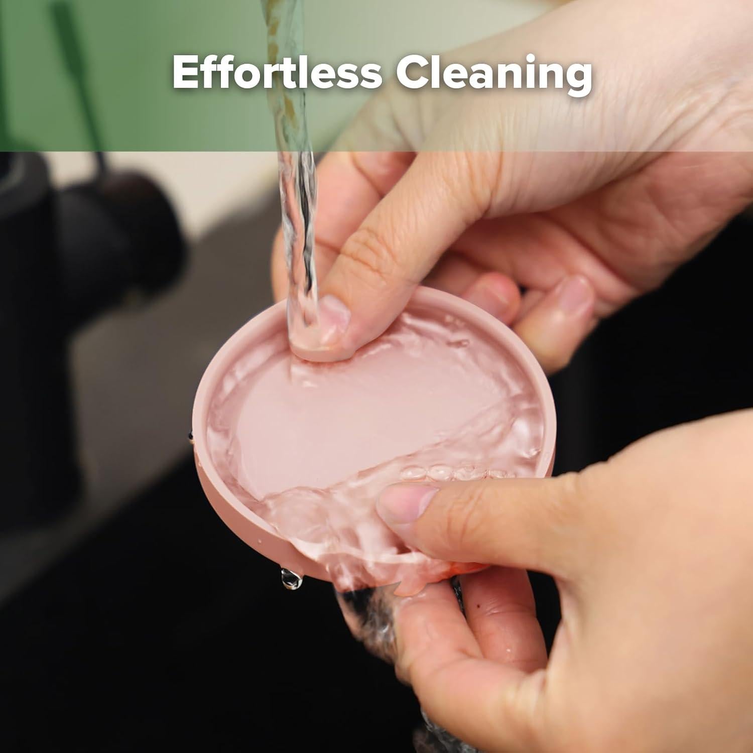 Tapa de bomba de pecho Haakaa - Silicona sonrosada a prueba de derrames