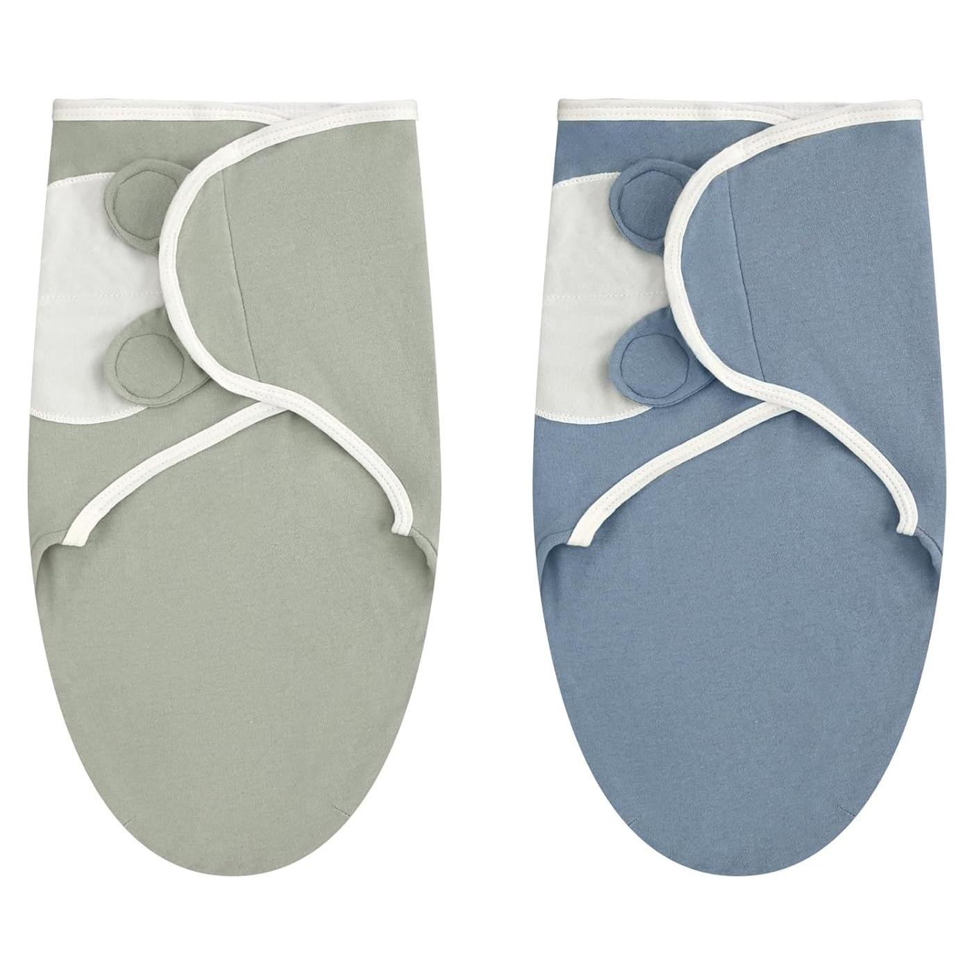 Envoltura para Bebés Prematuros VitalCozy 2 Pcs Algodón Ajustable