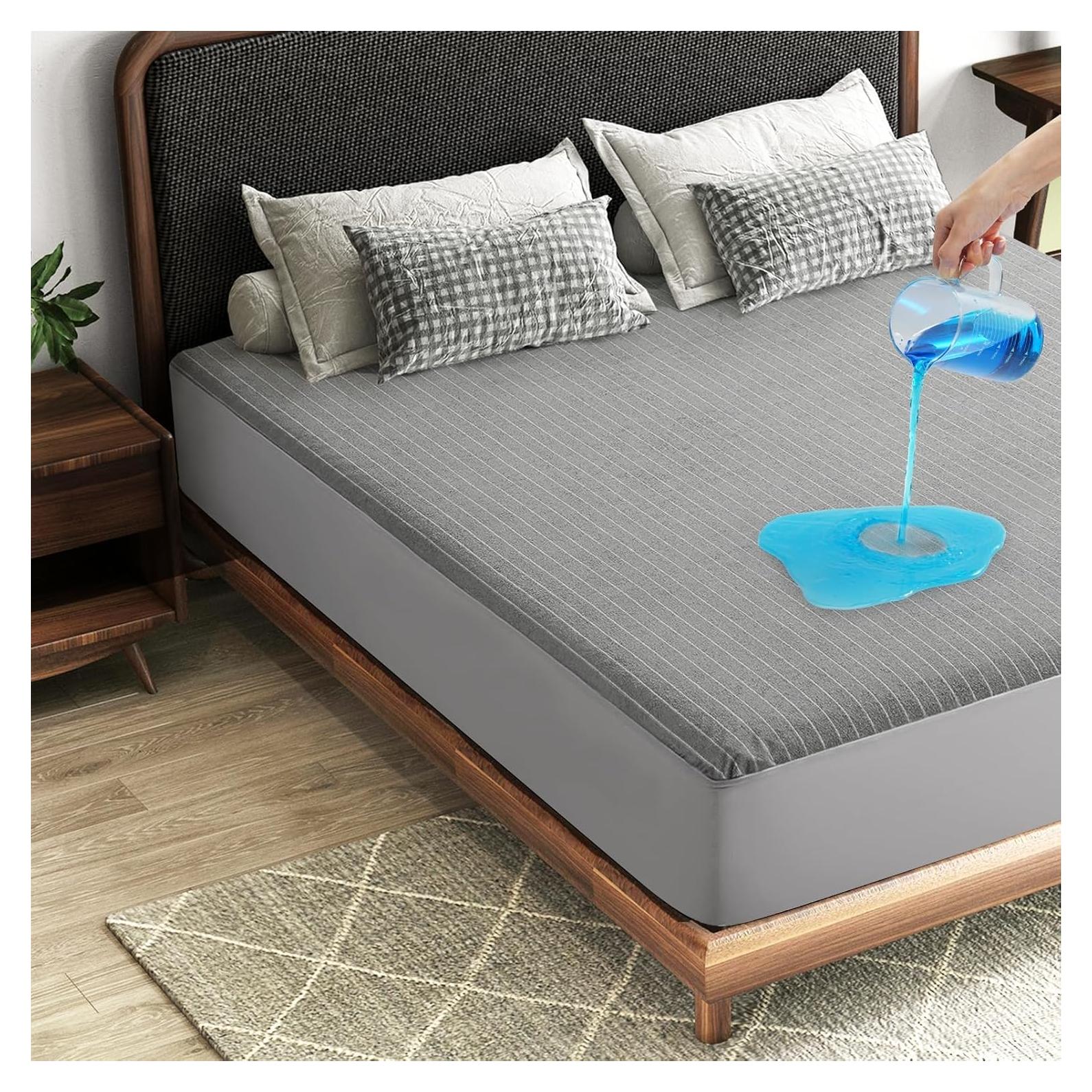 Protector de Colchón Twin TASTELIFE Impermeable Microfibra