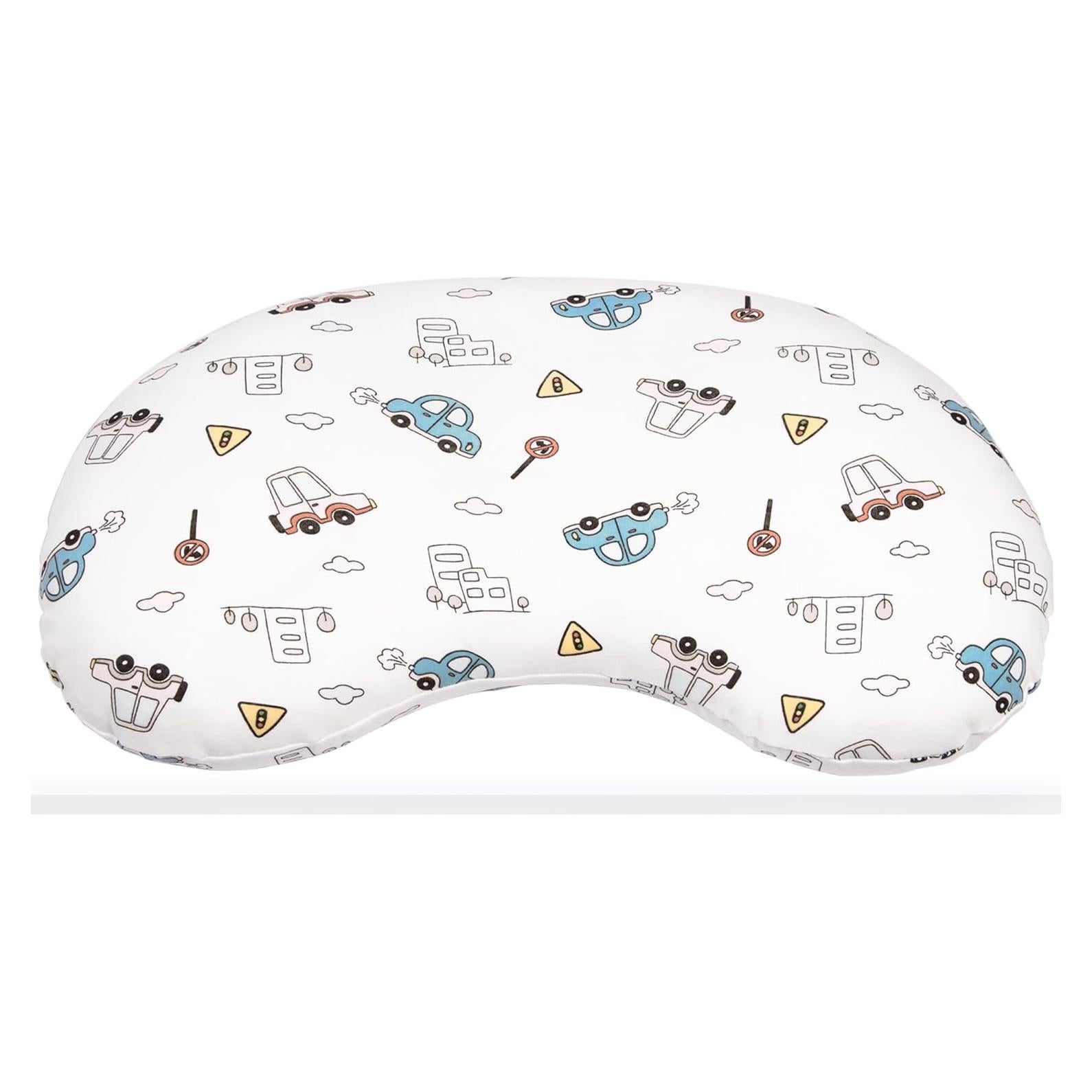 Almohada para Niños BYRIVER 30x55 cm Hipoalergénica CarCity