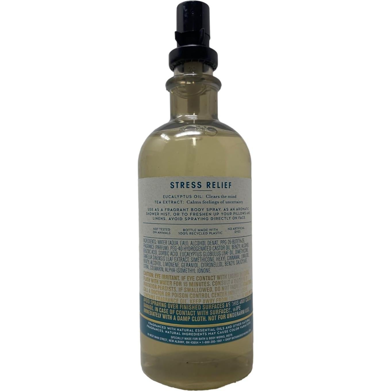 Mist Aromaterapia para Almohadas Baño y Cuerpo 2-Pack Eucalipto Té