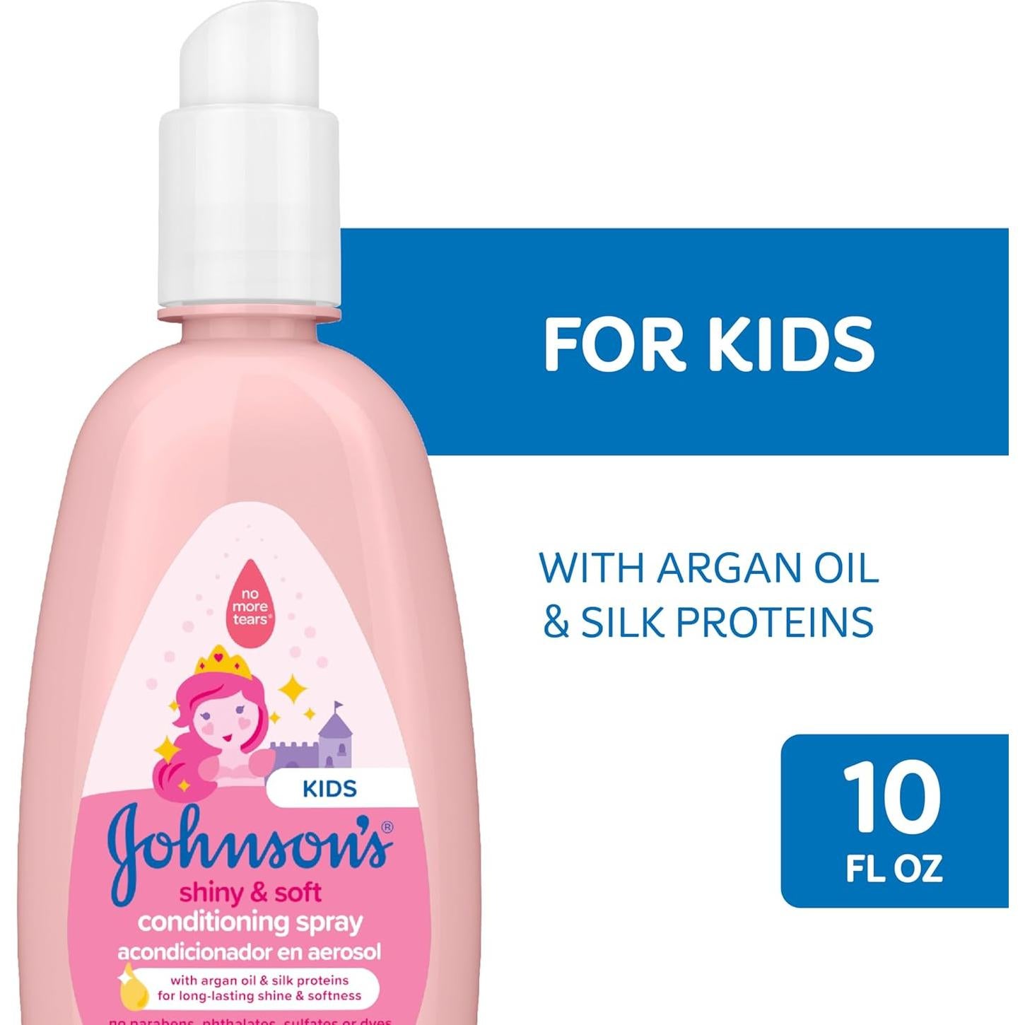 Spray Acondicionador Brillante Johnson 295 ml Sin Lagrimas