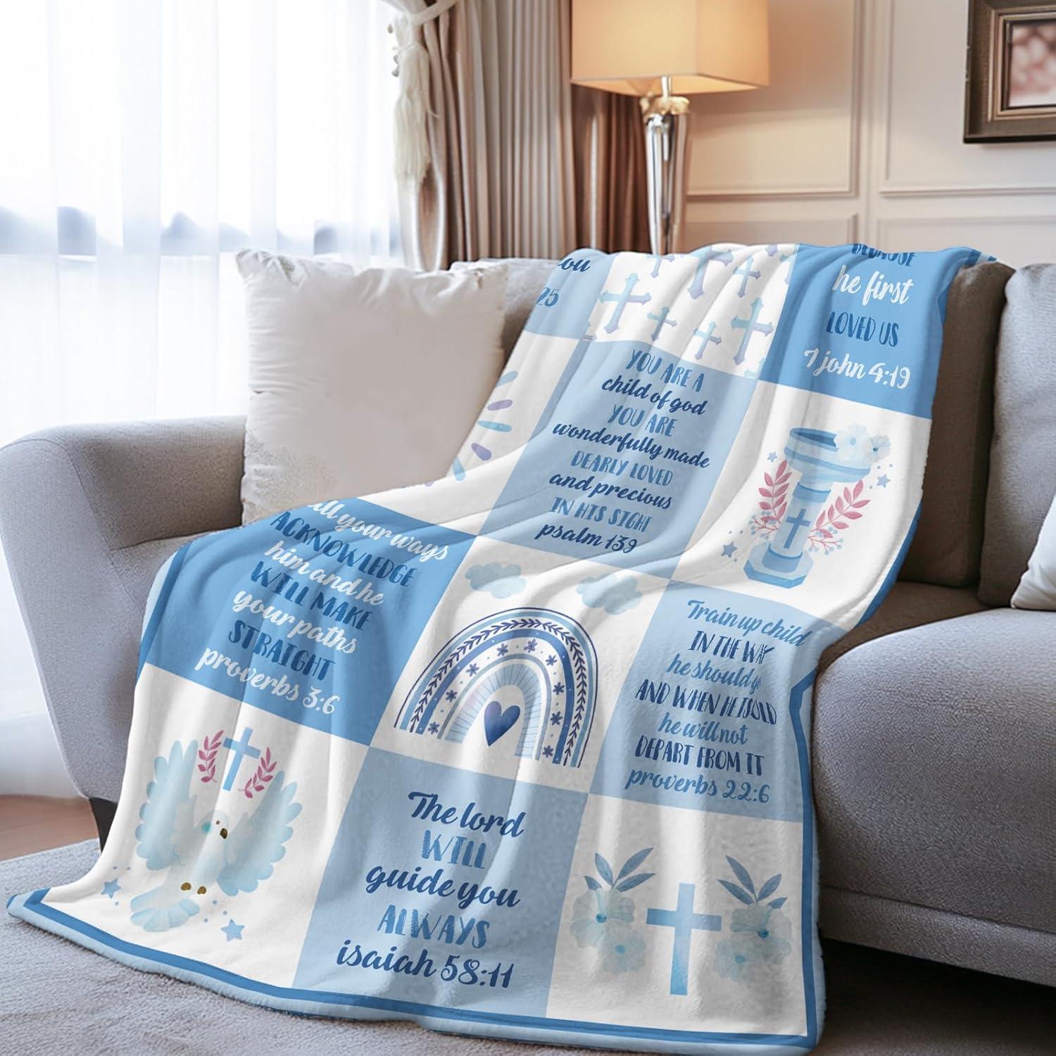 Manta de Bautismo HEIFAM 127x101cm Franela Unisex