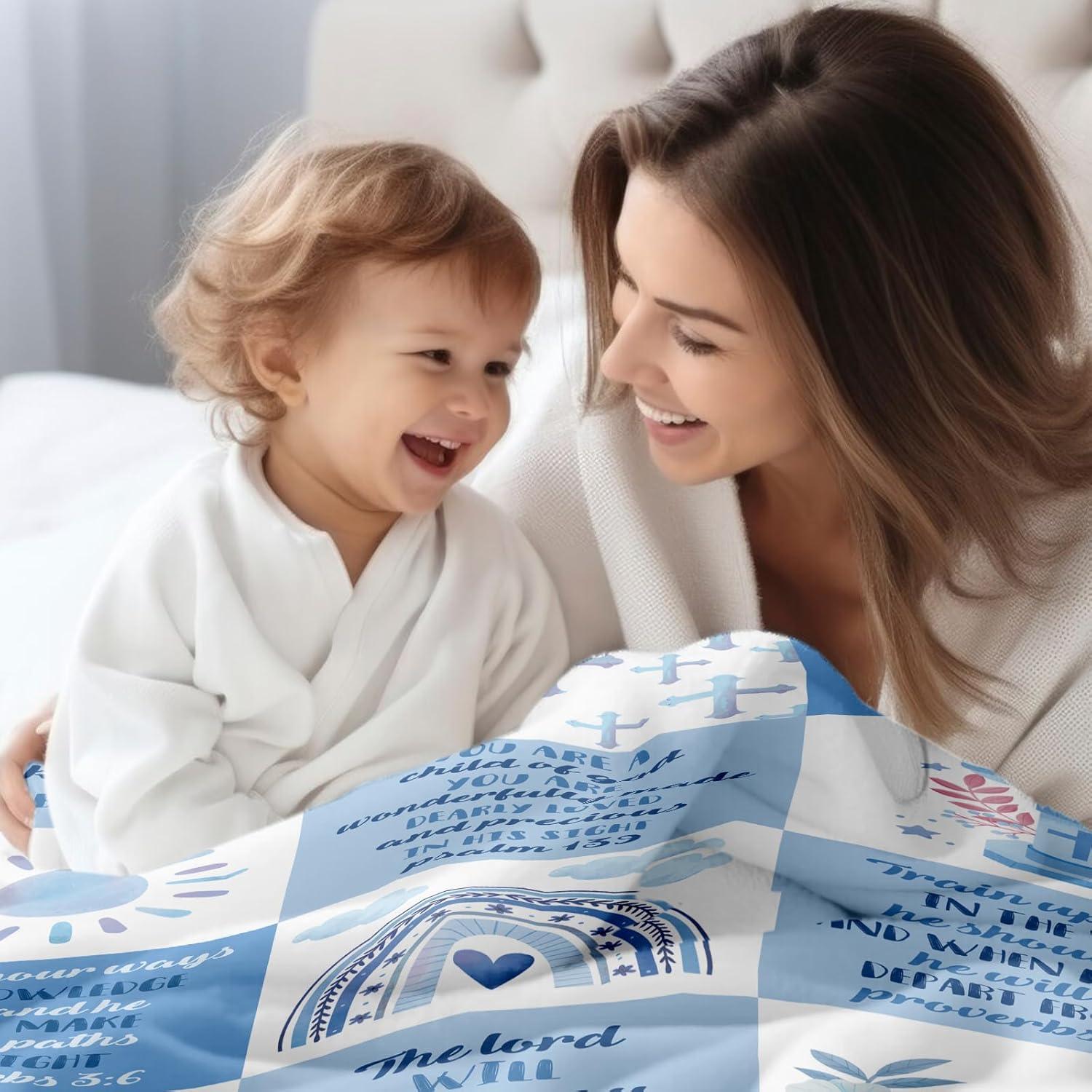 Manta de Bautismo HEIFAM 127x101cm Franela Unisex