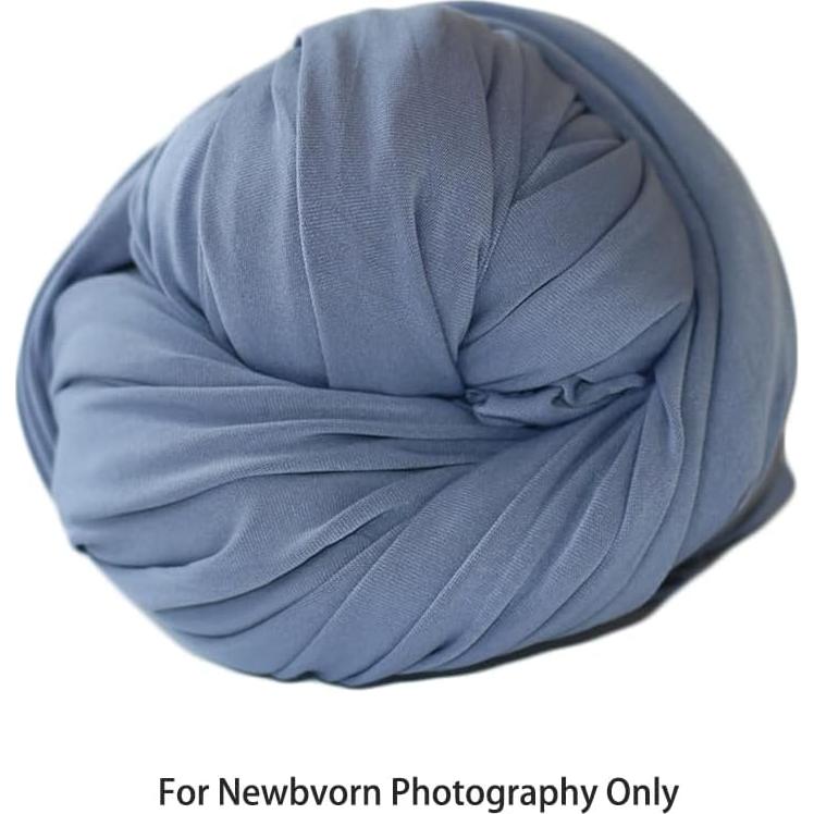 Envoltura Fotográfica Recién Nacido Zeroest Azul 150x50 cm