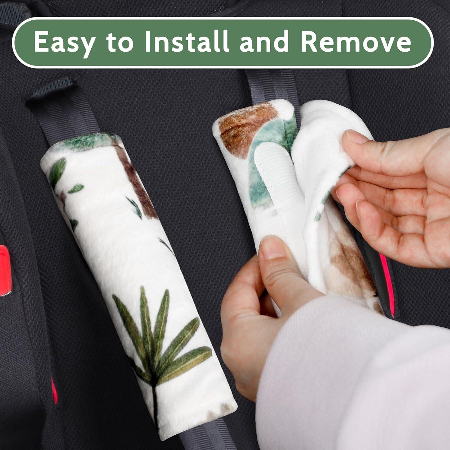 Almohadillas para Cinturones de Seguridad Bebé CARUILI Animales