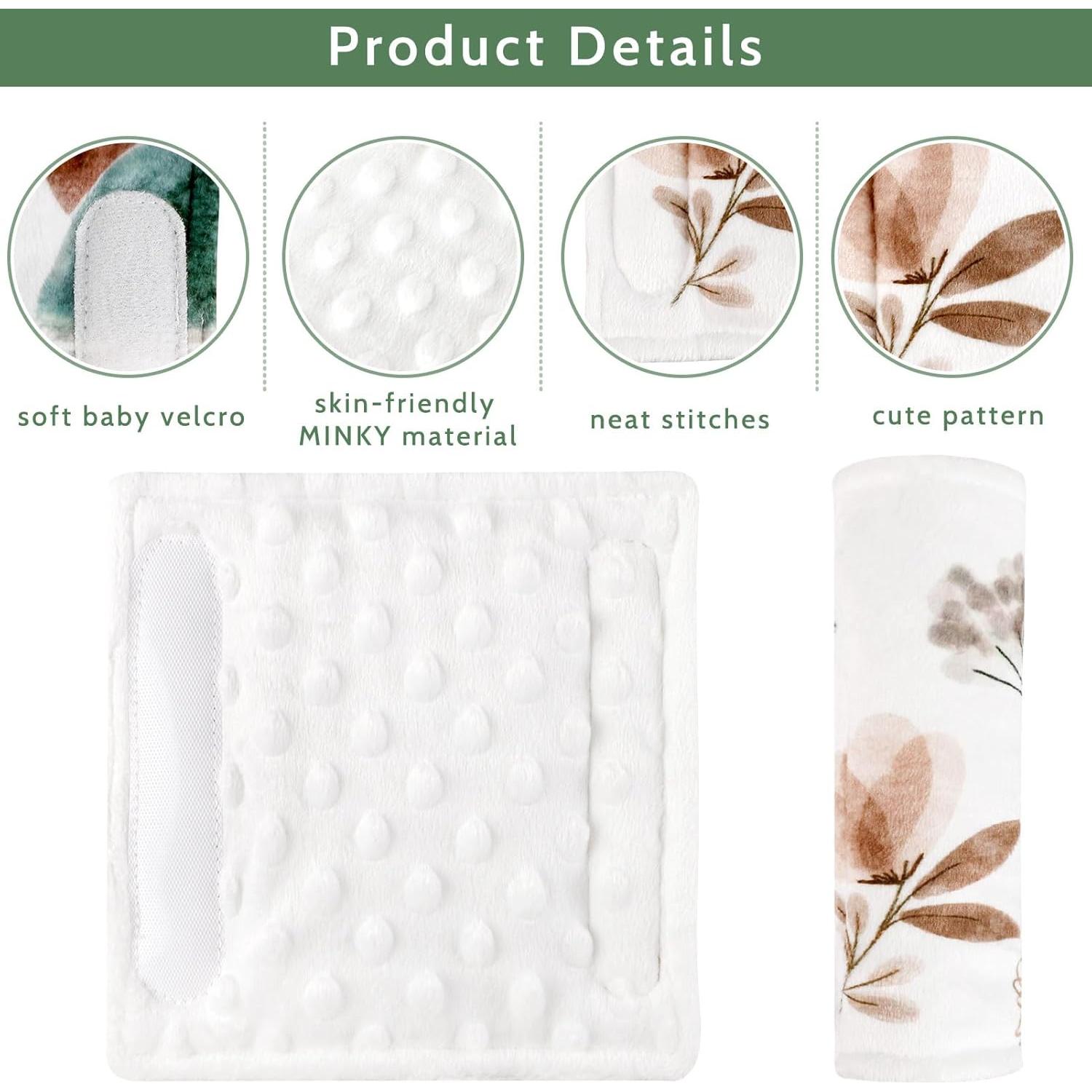 Almohadillas para Cinturones de Seguridad Bebé CARUILI Animales