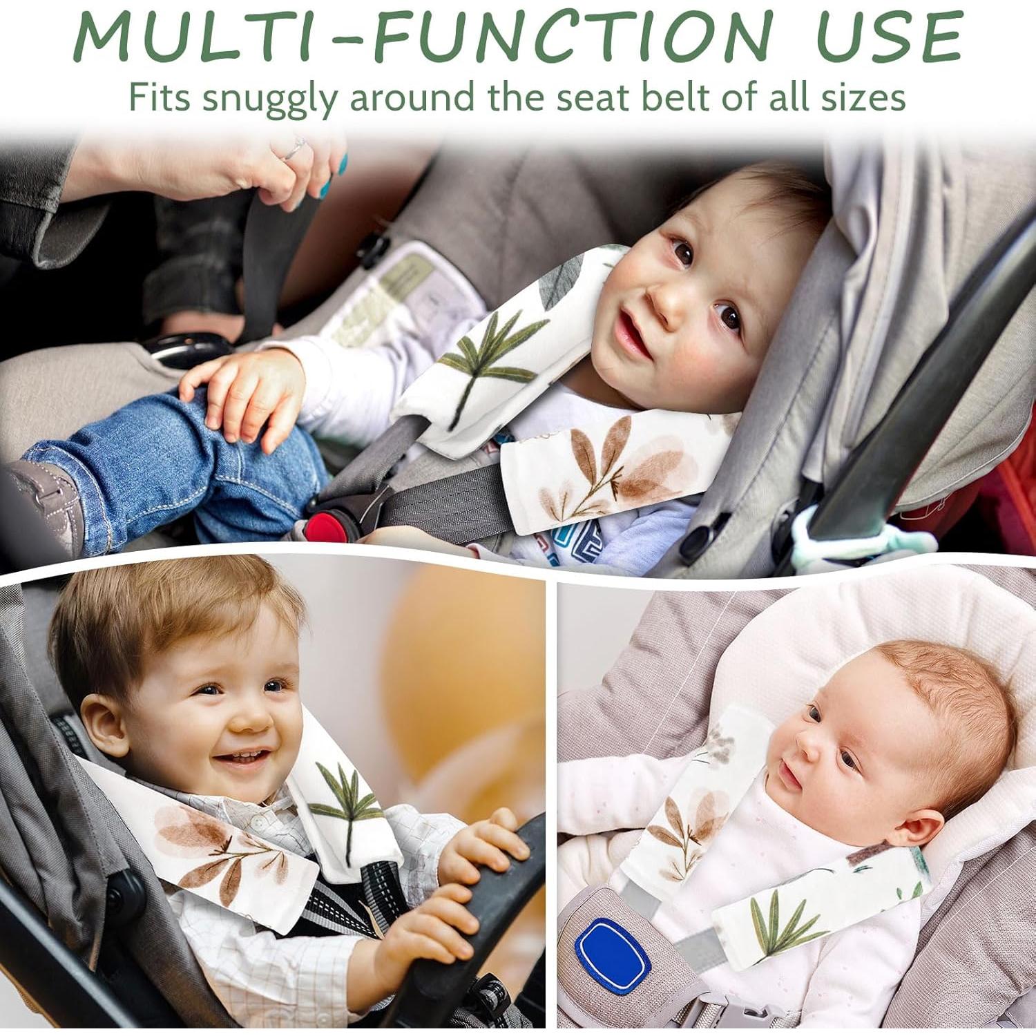 Almohadillas para Cinturones de Seguridad Bebé CARUILI Animales