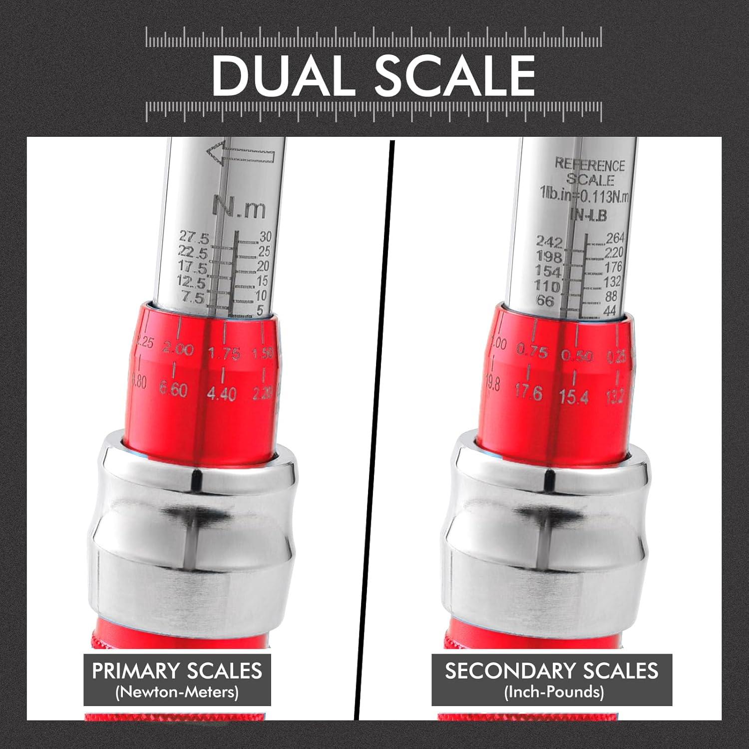 Llave de Torque Ajustable Wanlvkang 5-30 Nm Extremo Abierto