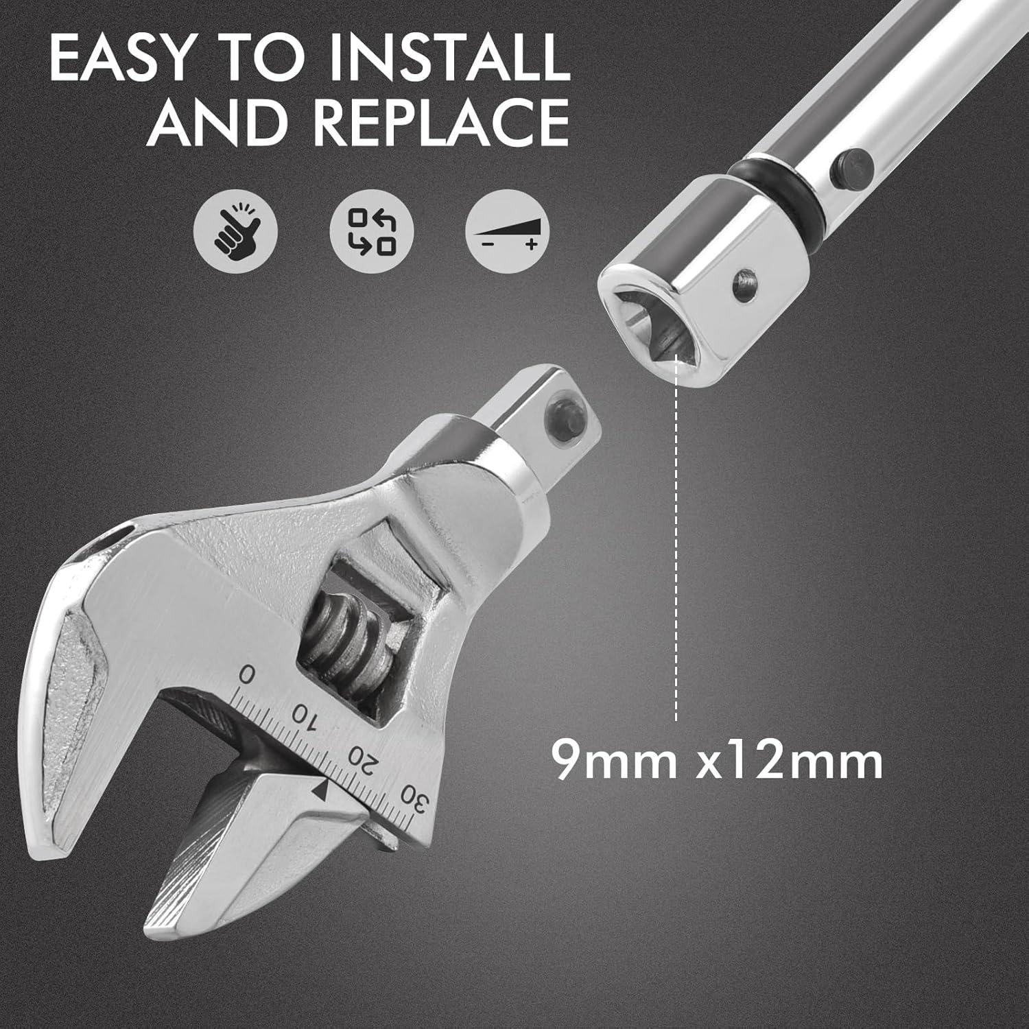 Llave de Torque Ajustable Wanlvkang 5-30 Nm Extremo Abierto