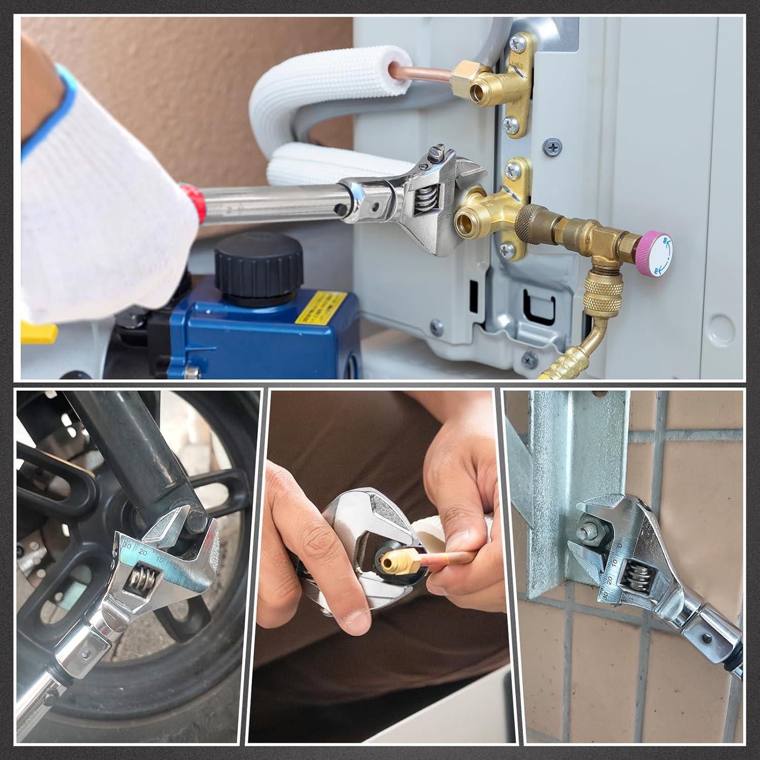 Llave de Torque Ajustable Wanlvkang 5-30 Nm Extremo Abierto