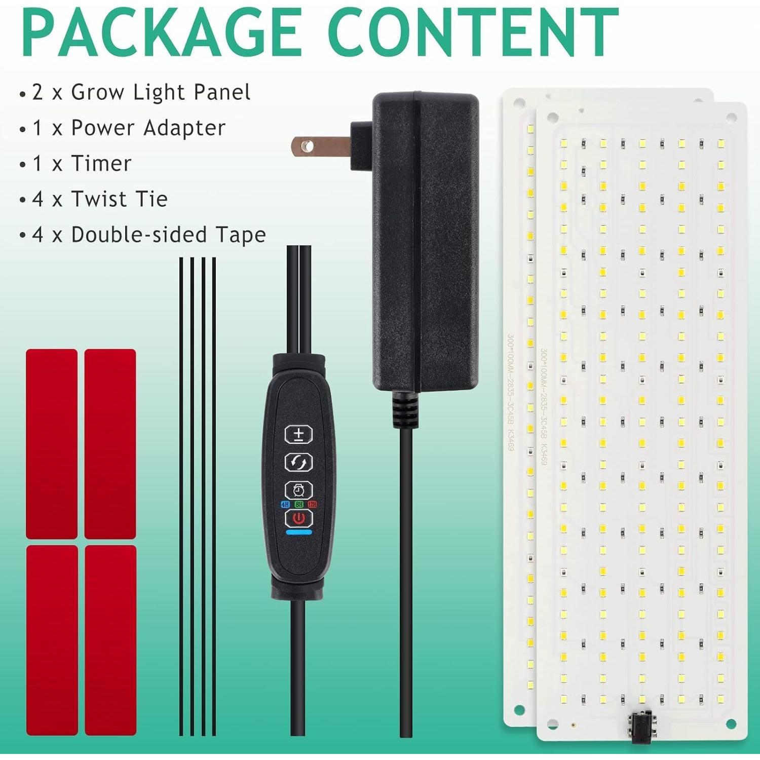 Luz de Crecimiento de Plantas LBW 270 LEDs Espectro Completo