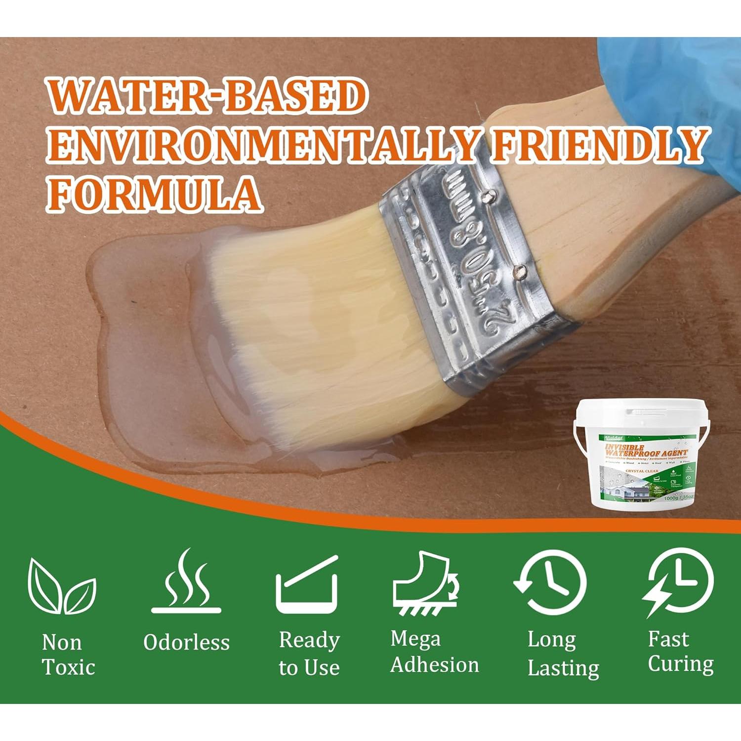 Sellador Impermeable Transparente Vividye 1.04L para Techo y Pared