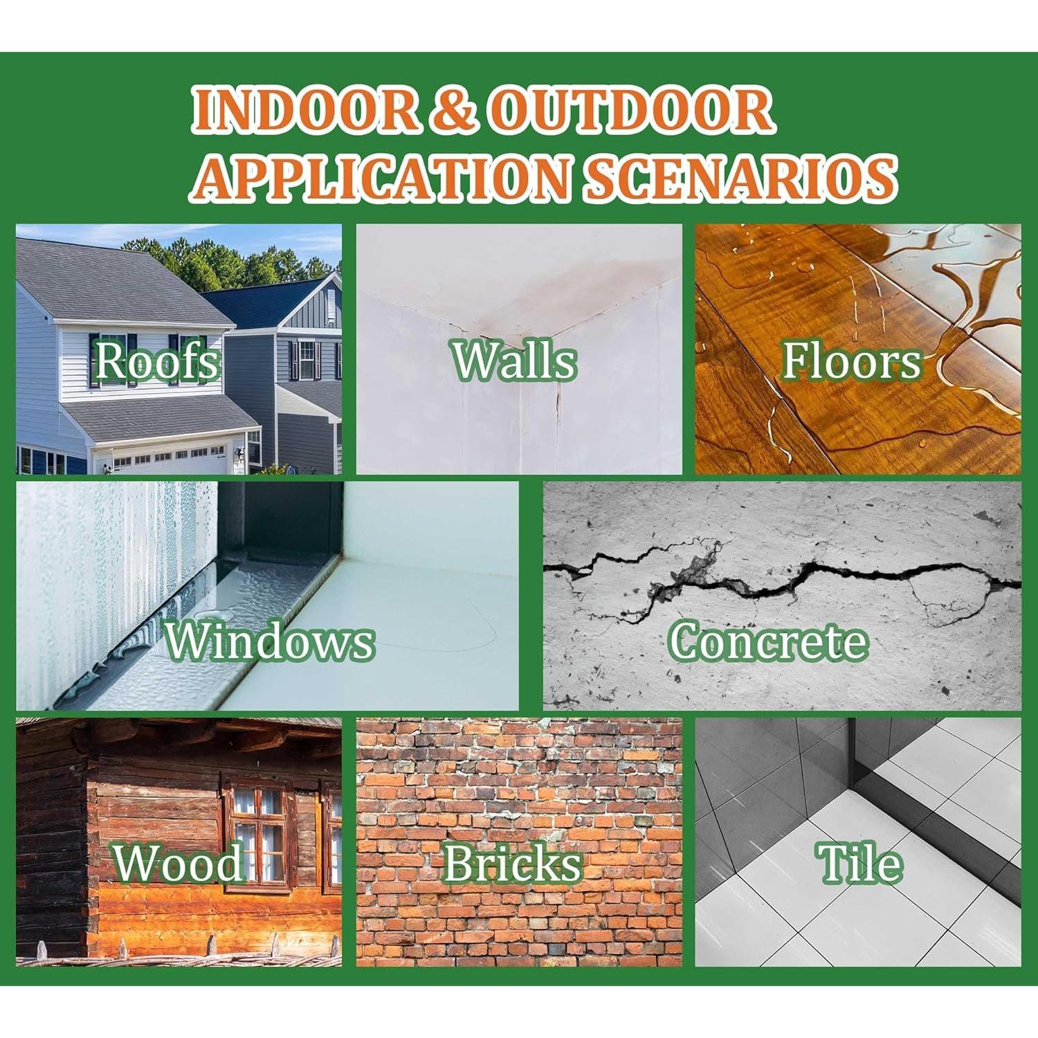 Sellador Impermeable Transparente Vividye 1.04L para Techo y Pared