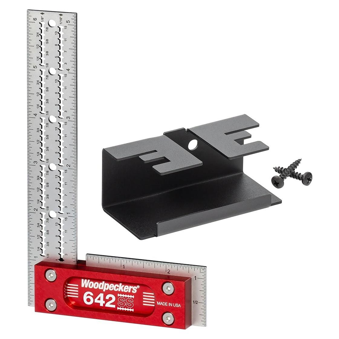 Escuadra de Carpintería Woodpeckers 15.24 cm Acero Inoxidable