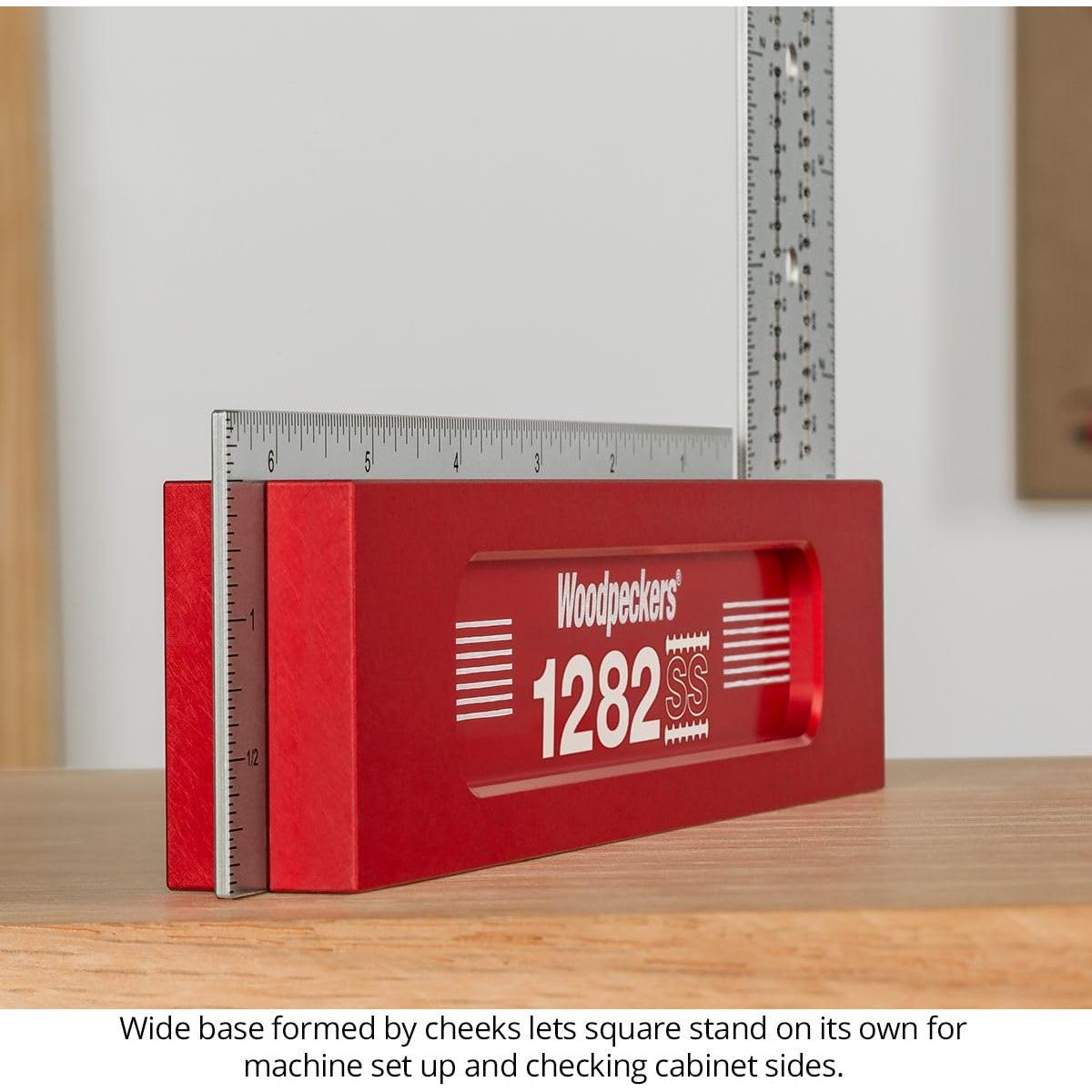 Escuadra de Carpintería Woodpeckers 15.24 cm Acero Inoxidable