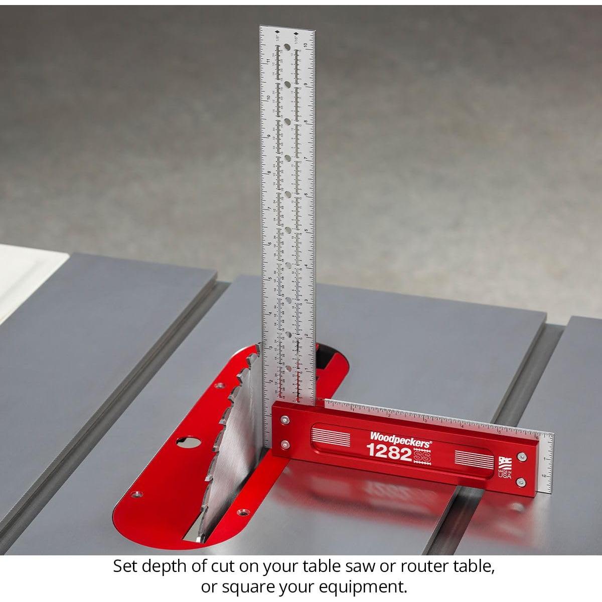 Escuadra de Carpintería Woodpeckers 15.24 cm Acero Inoxidable