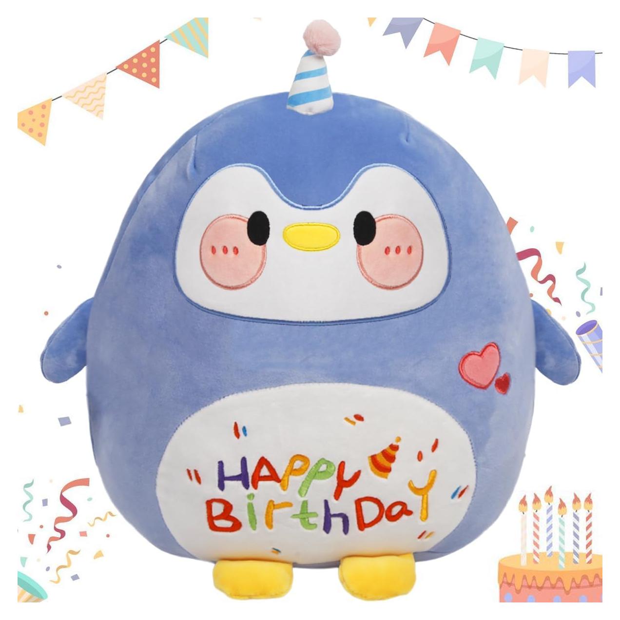 Peluche Pingüino ARELUX 30cm Suave y Abrazable