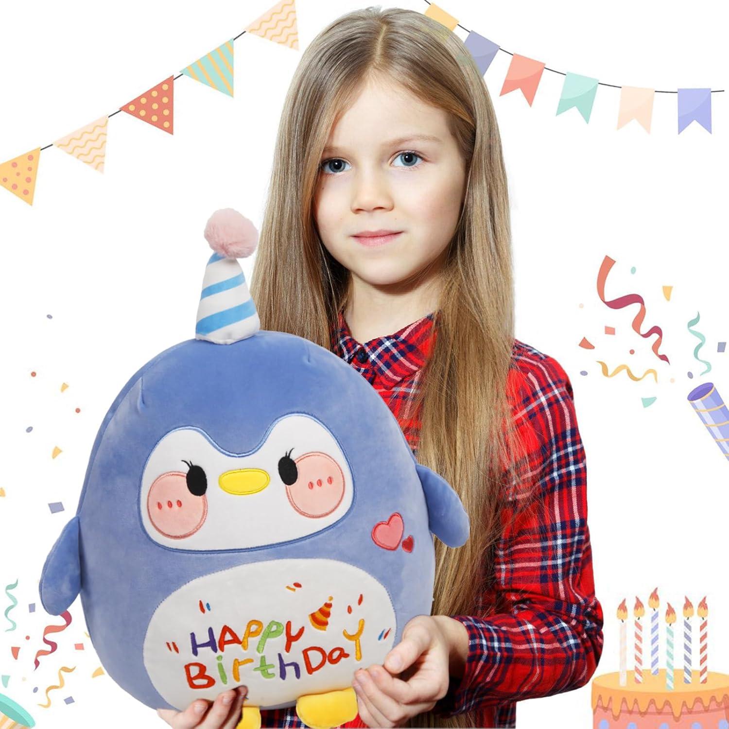 Peluche Pingüino ARELUX 30cm Suave y Abrazable