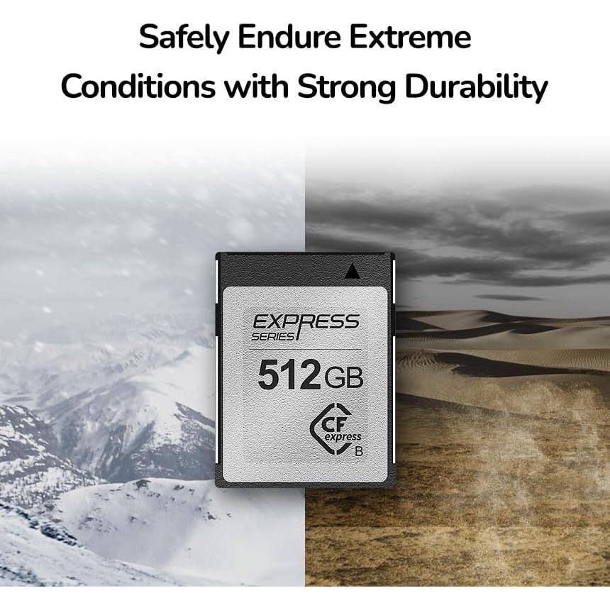 256GB Tarjeta CFexpress Tipo B Novachips - 1700MB/s - 8K RAW