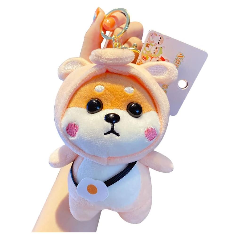 Llavero Colgante BONICI Cerdito Cosplay Felpa Suave 9x7.2cm